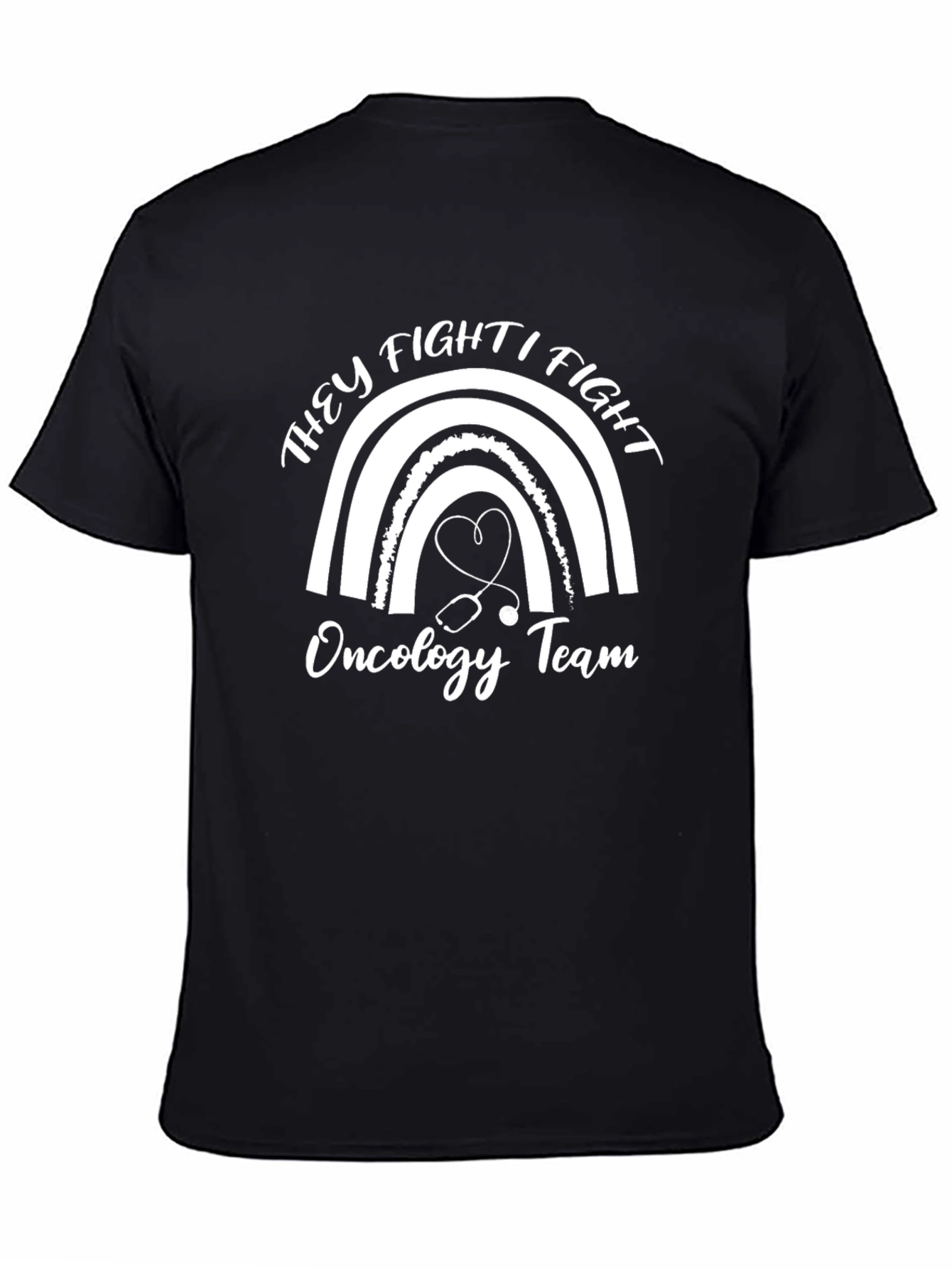 Oncology Team Rainbow T-Shirt