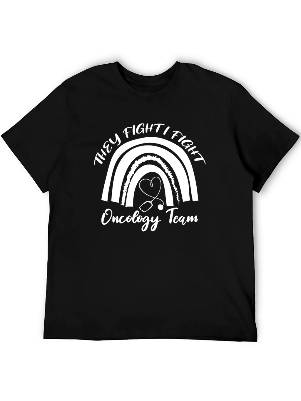 Oncology Team Rainbow T-Shirt