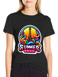 Summer 2024 Eiffel Tower Graphic Tee