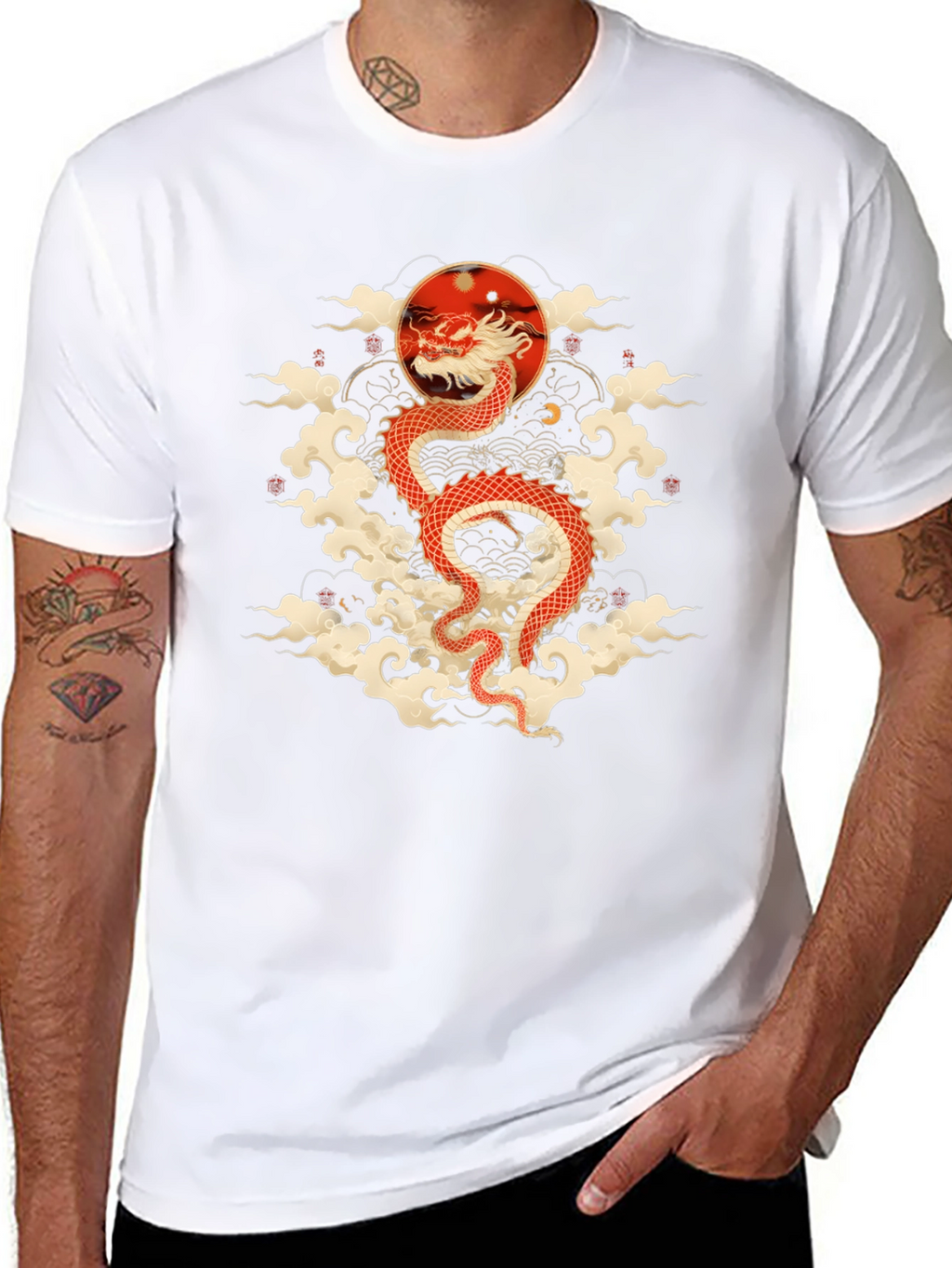 Dragon T-Shirt - Asian Inspired Graphic Tee