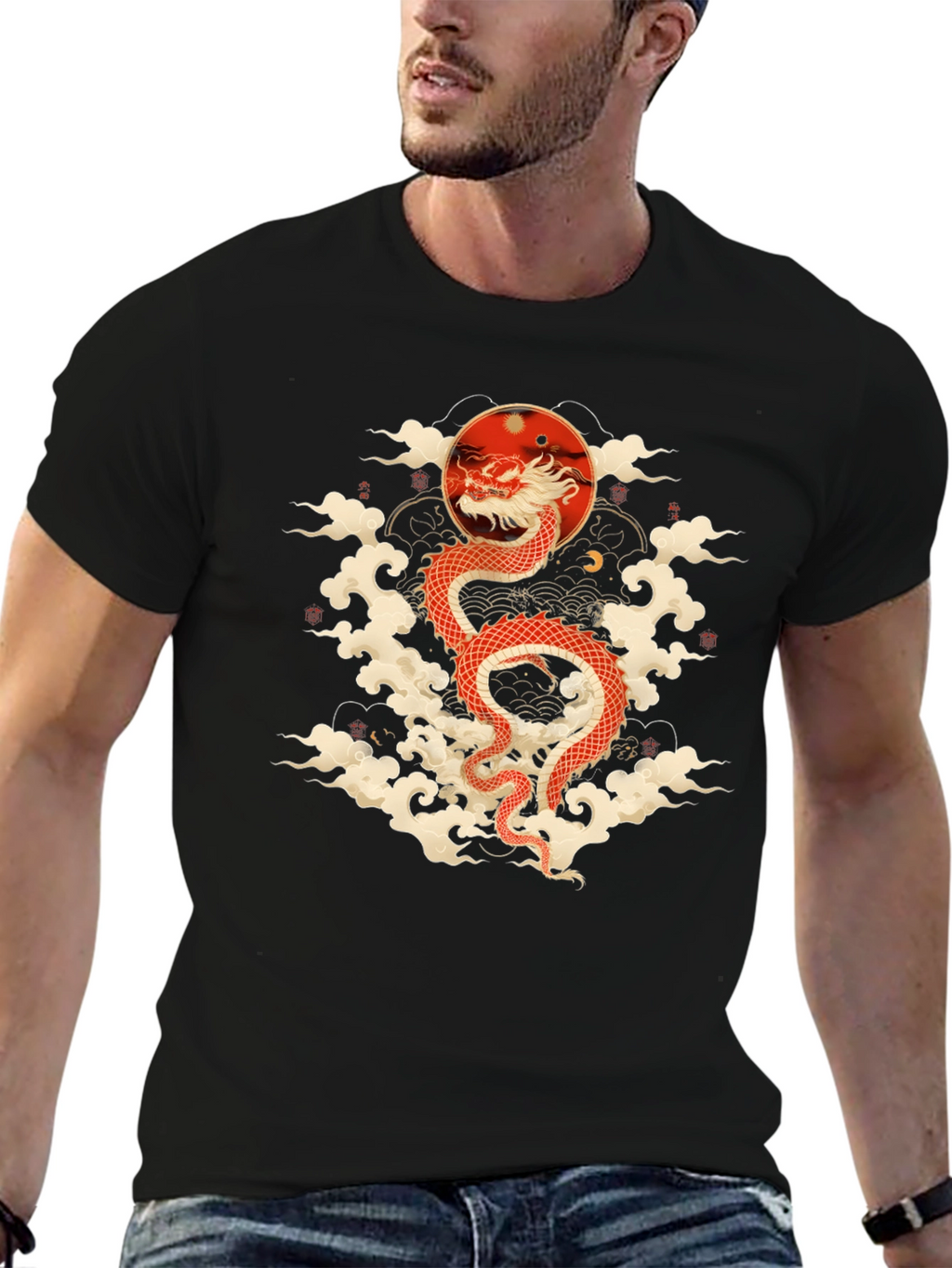 Dragon T-Shirt - Asian Inspired Graphic Tee