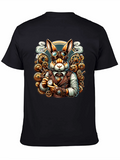 Steampunk Rabbit T-Shirt - Unique Design