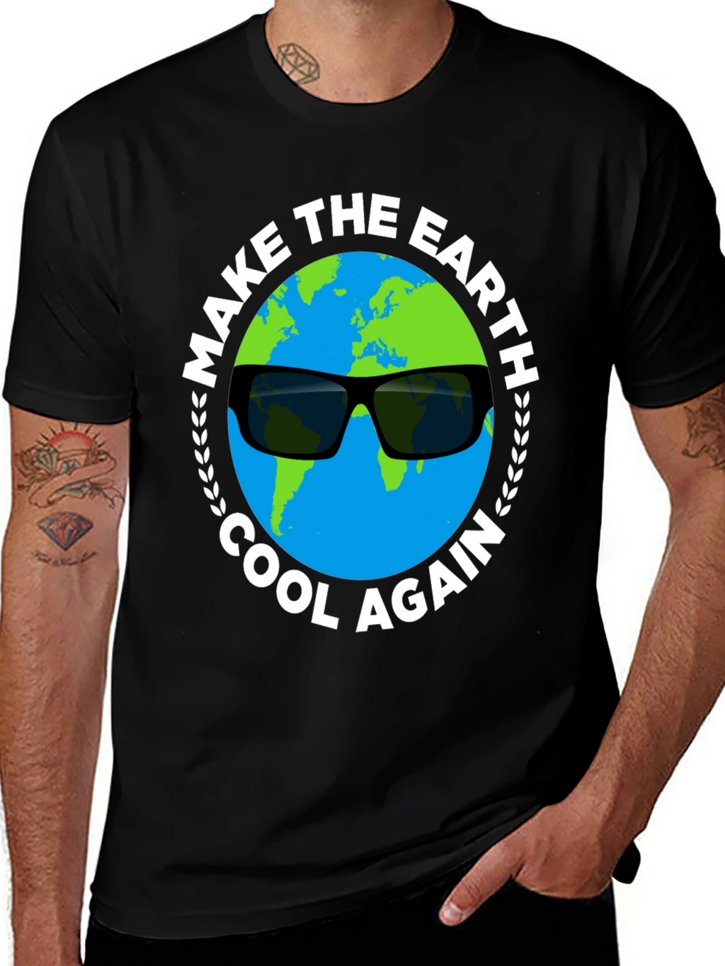 Make The Earth Cool Again Graphic T-Shirt