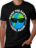 Make The Earth Cool Again Graphic T-Shirt