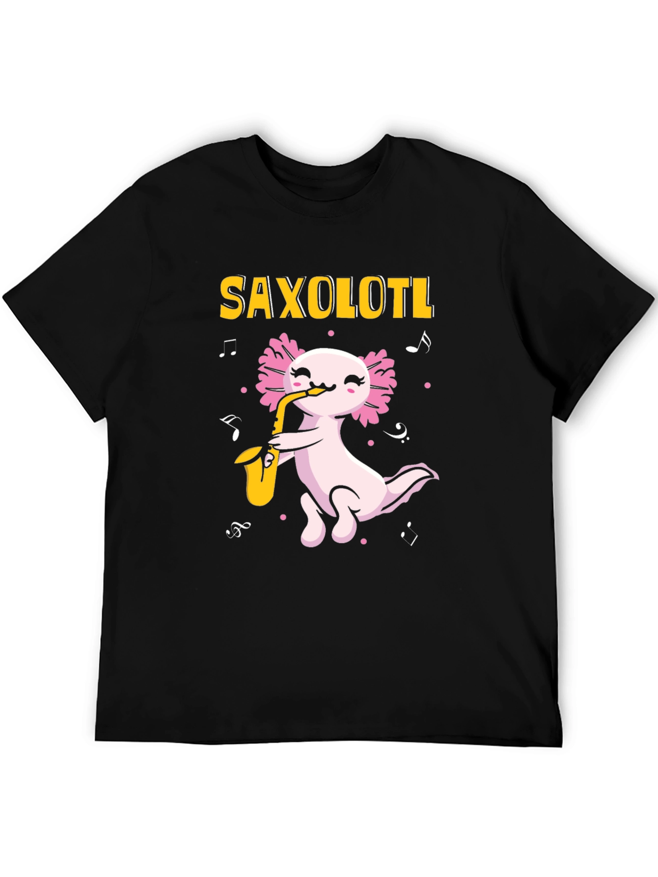 Saxolotl T-Shirt - Axolotl Saxophone Player