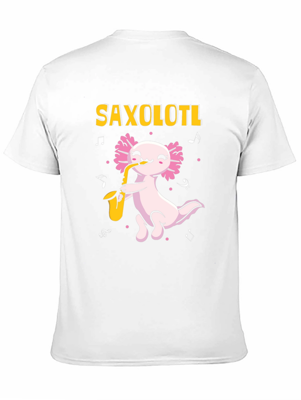 Saxolotl T-Shirt - Axolotl Saxophone Player