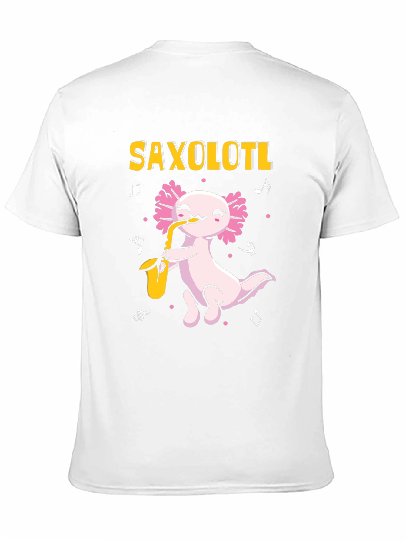Saxolotl T-Shirt - Axolotl Saxophone Player