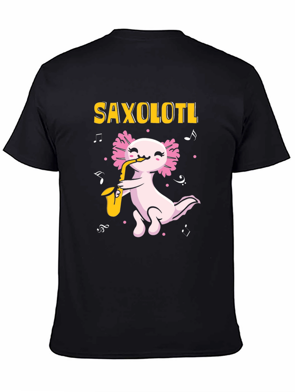 Saxolotl T-Shirt - Axolotl Saxophone Player