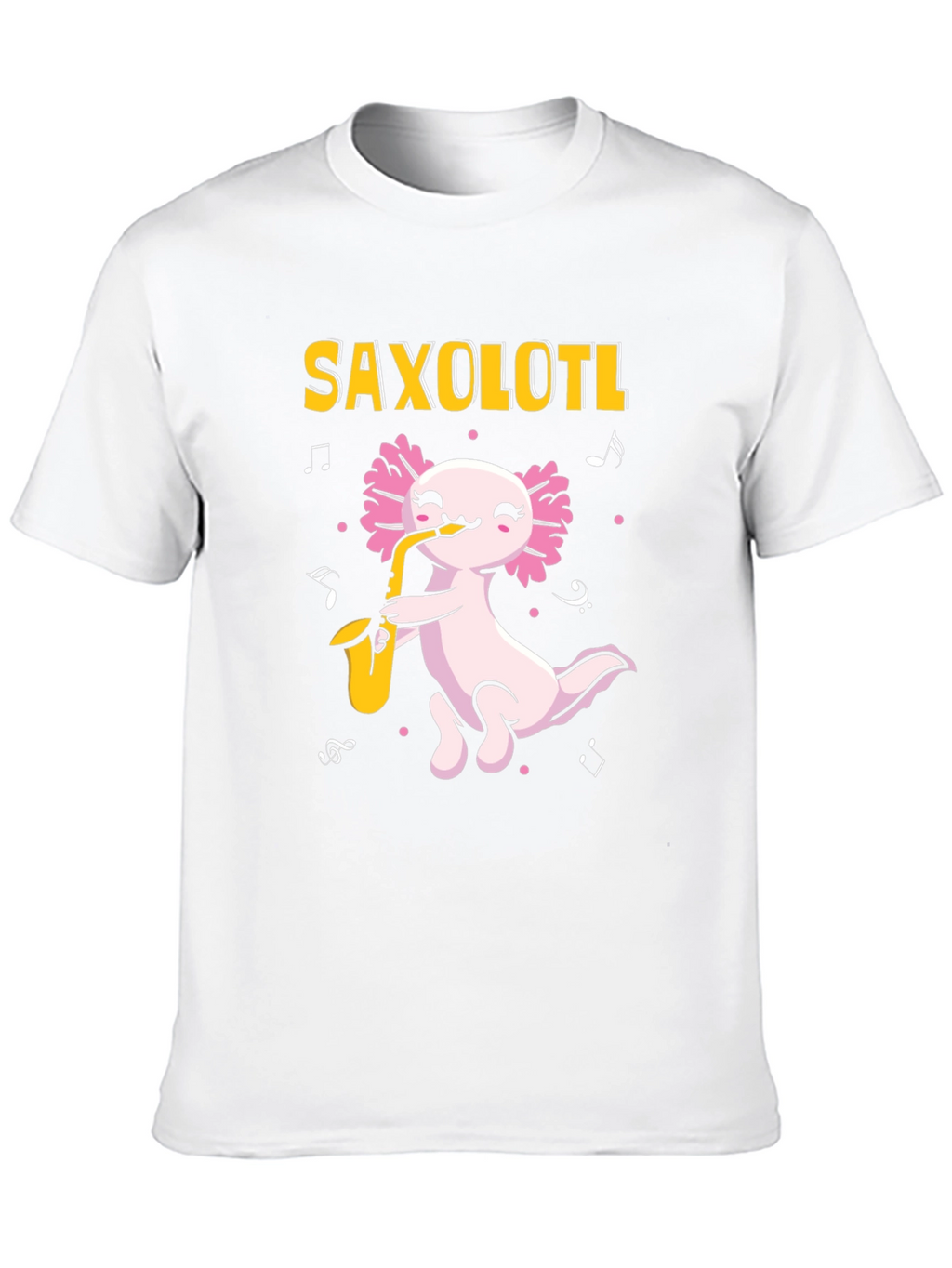 Saxolotl T-Shirt - Axolotl Saxophone Player