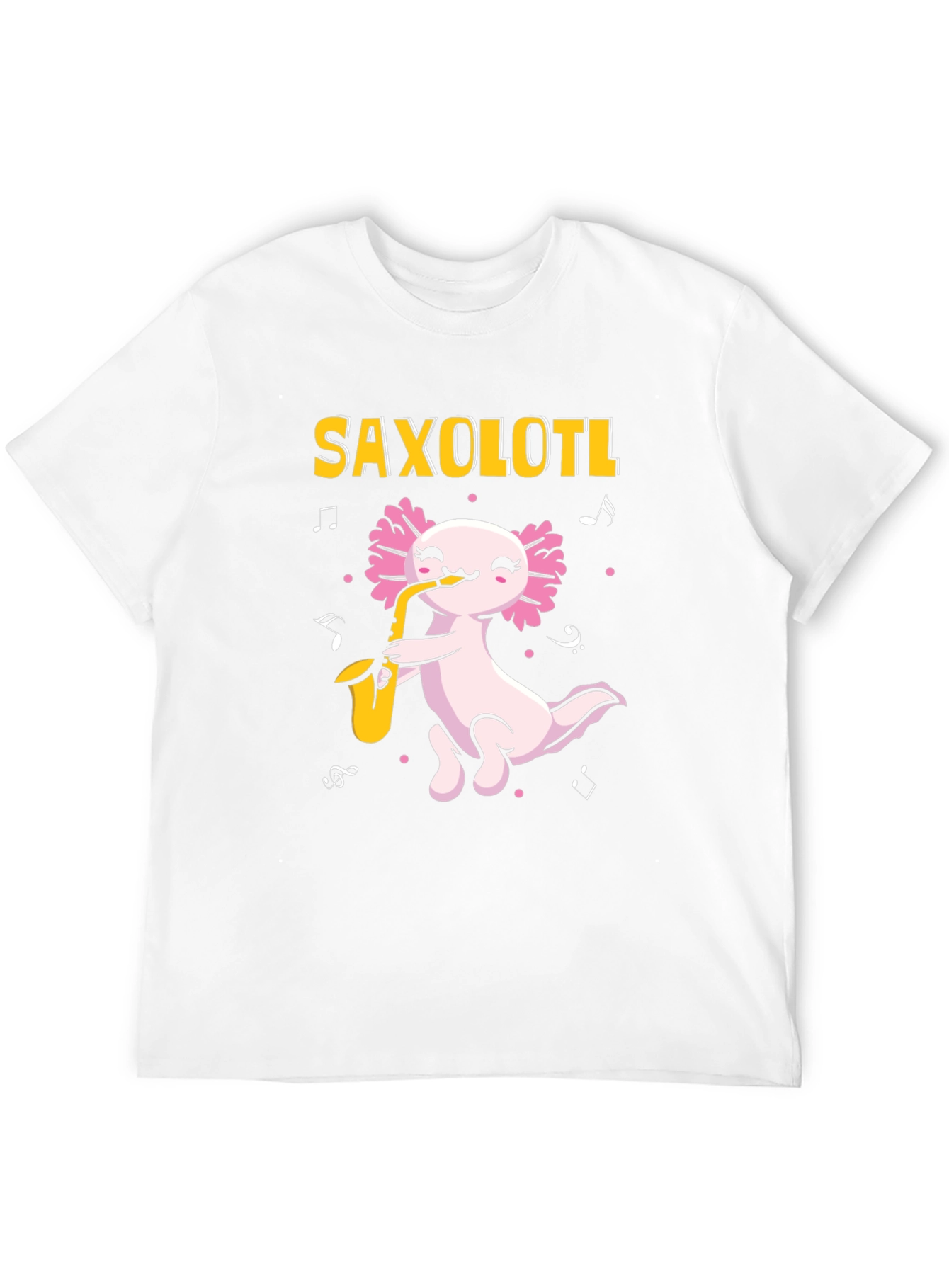 Saxolotl T-Shirt - Axolotl Saxophone Player