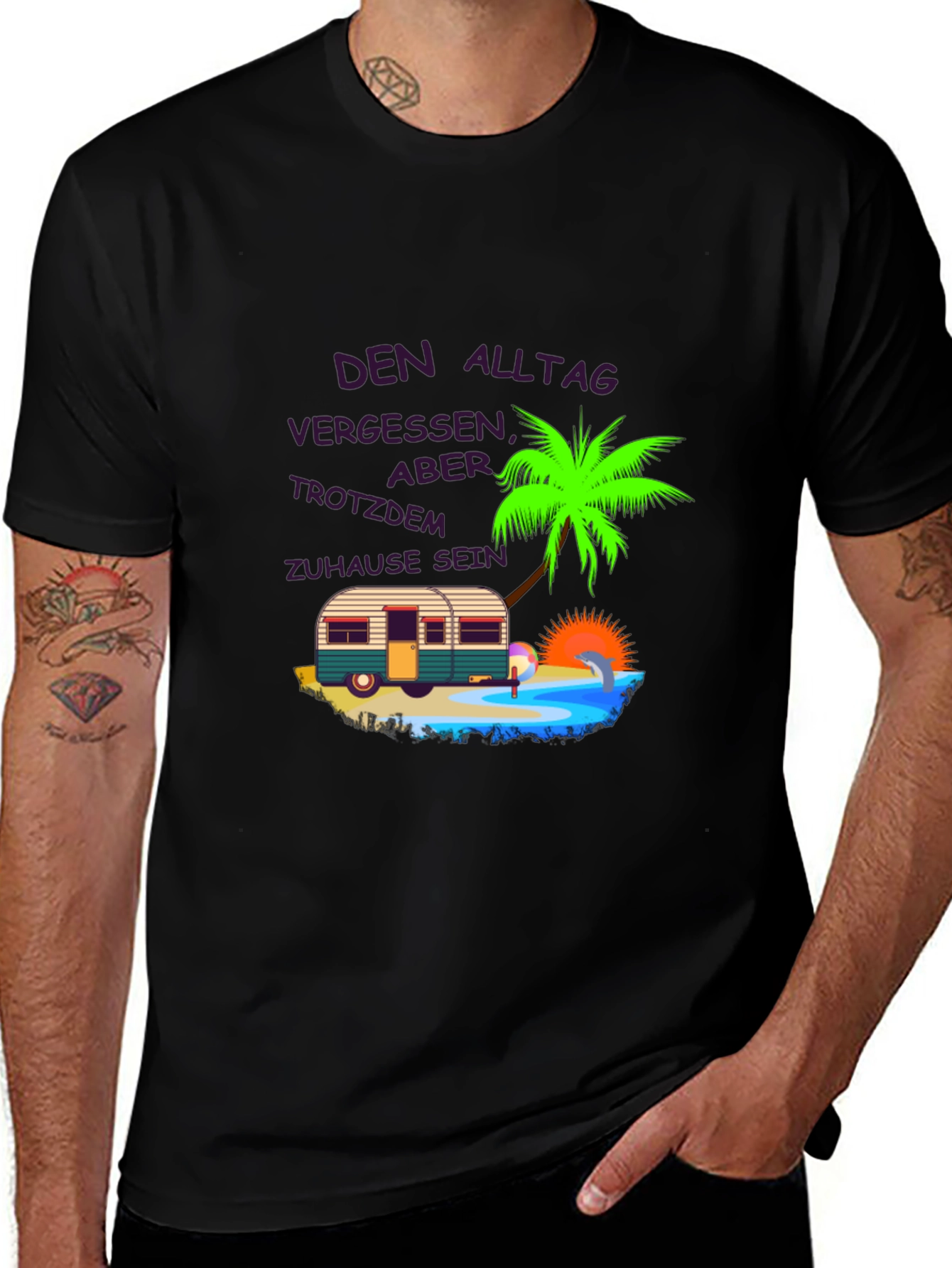 Relaxing Vacation Camper T-Shirt