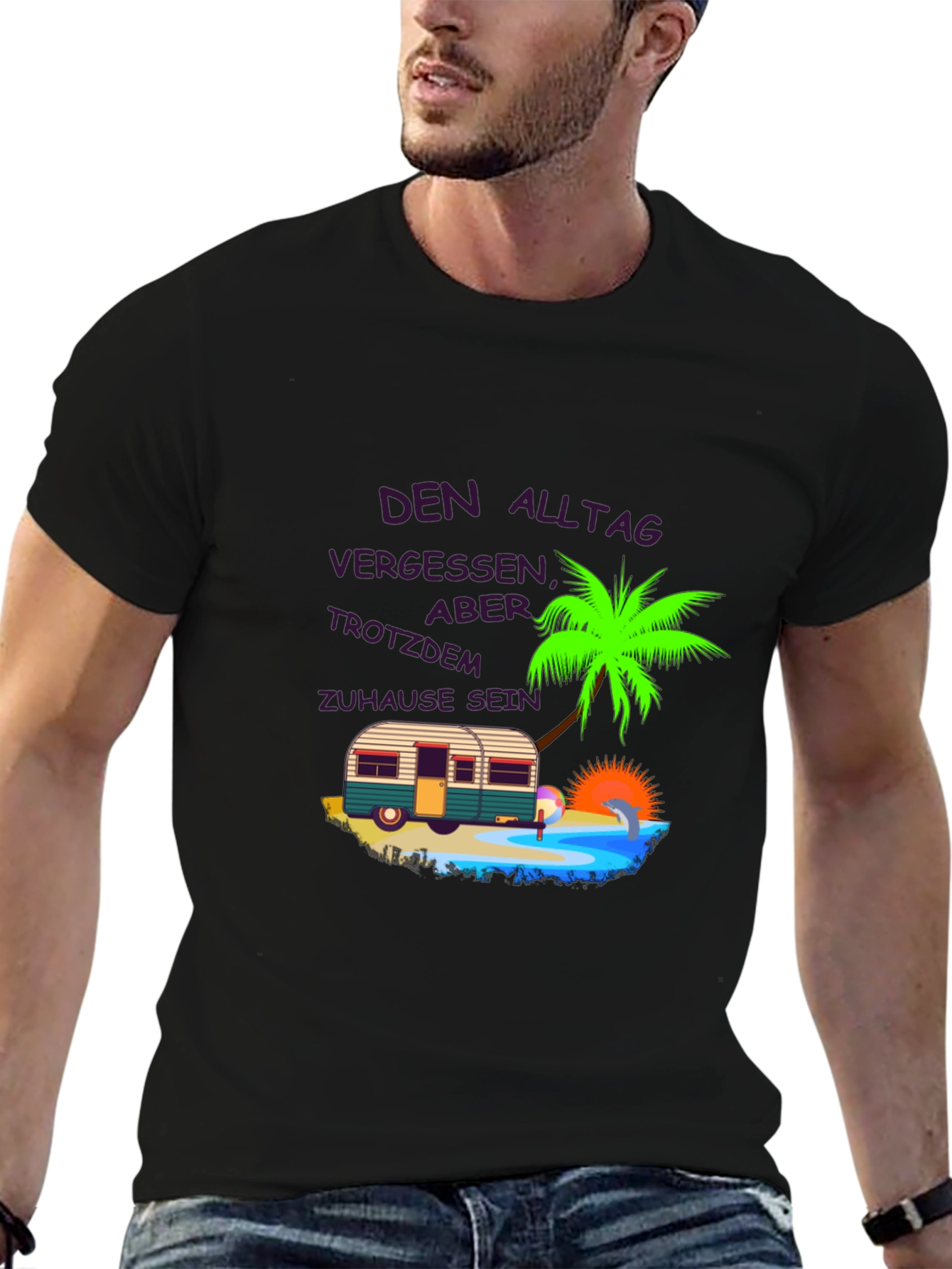 Relaxing Vacation Camper T-Shirt