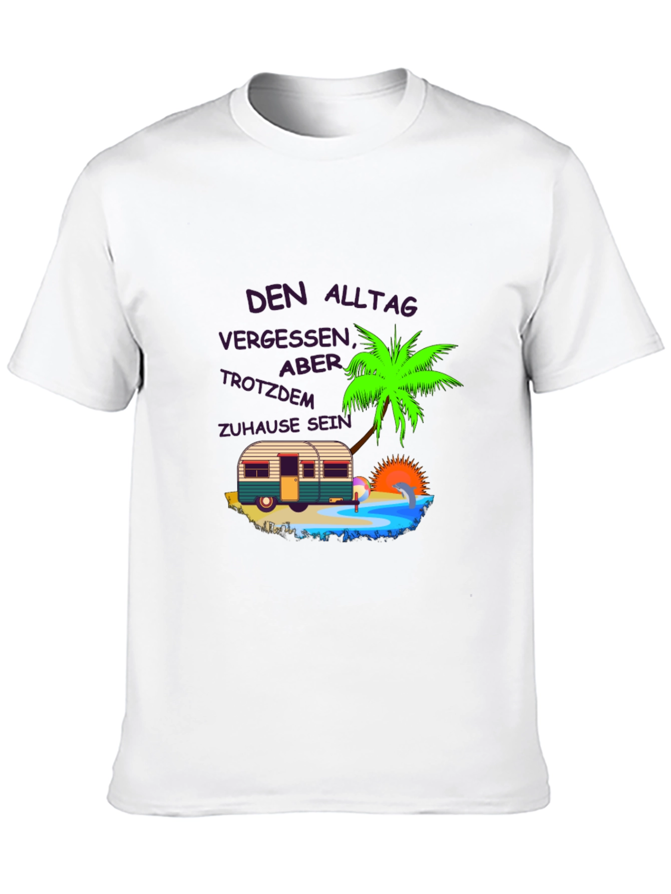 Relaxing Vacation Camper T-Shirt