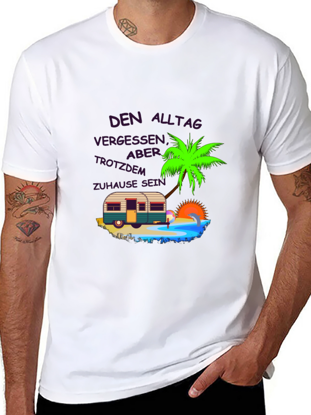 Relaxing Vacation Camper T-Shirt