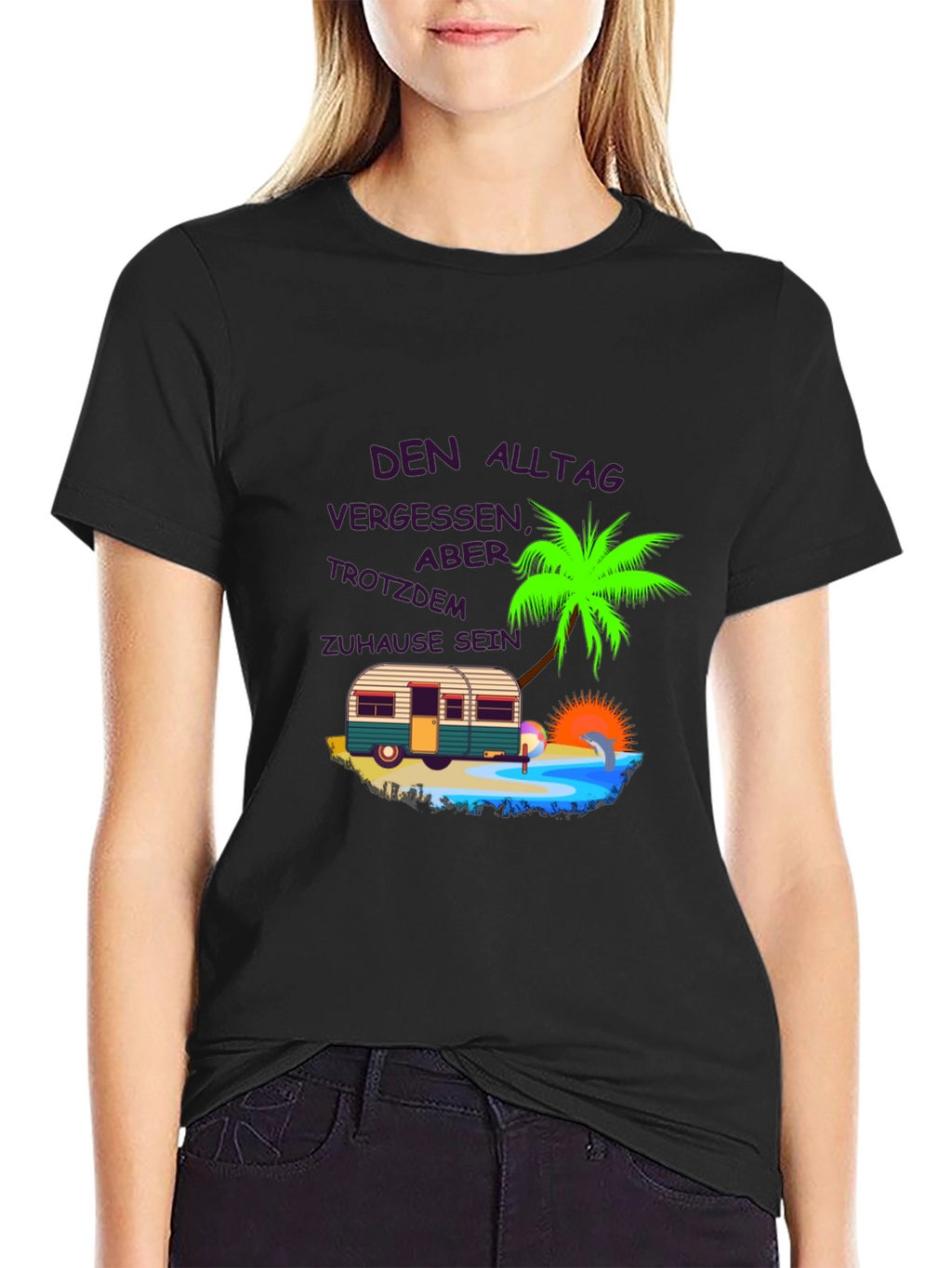 Relaxing Vacation Camper T-Shirt