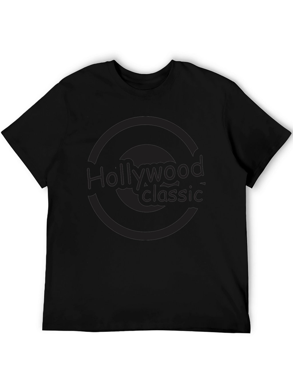 Hollywood Classic Black T-Shirt