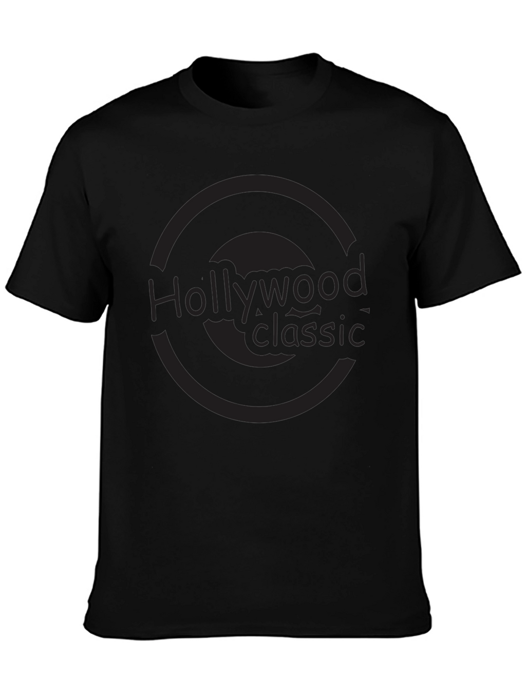 Hollywood Classic Black T-Shirt