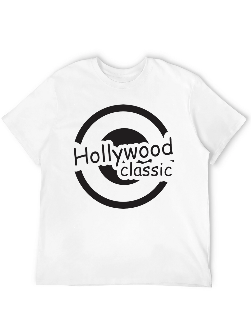 Hollywood Classic Black T-Shirt