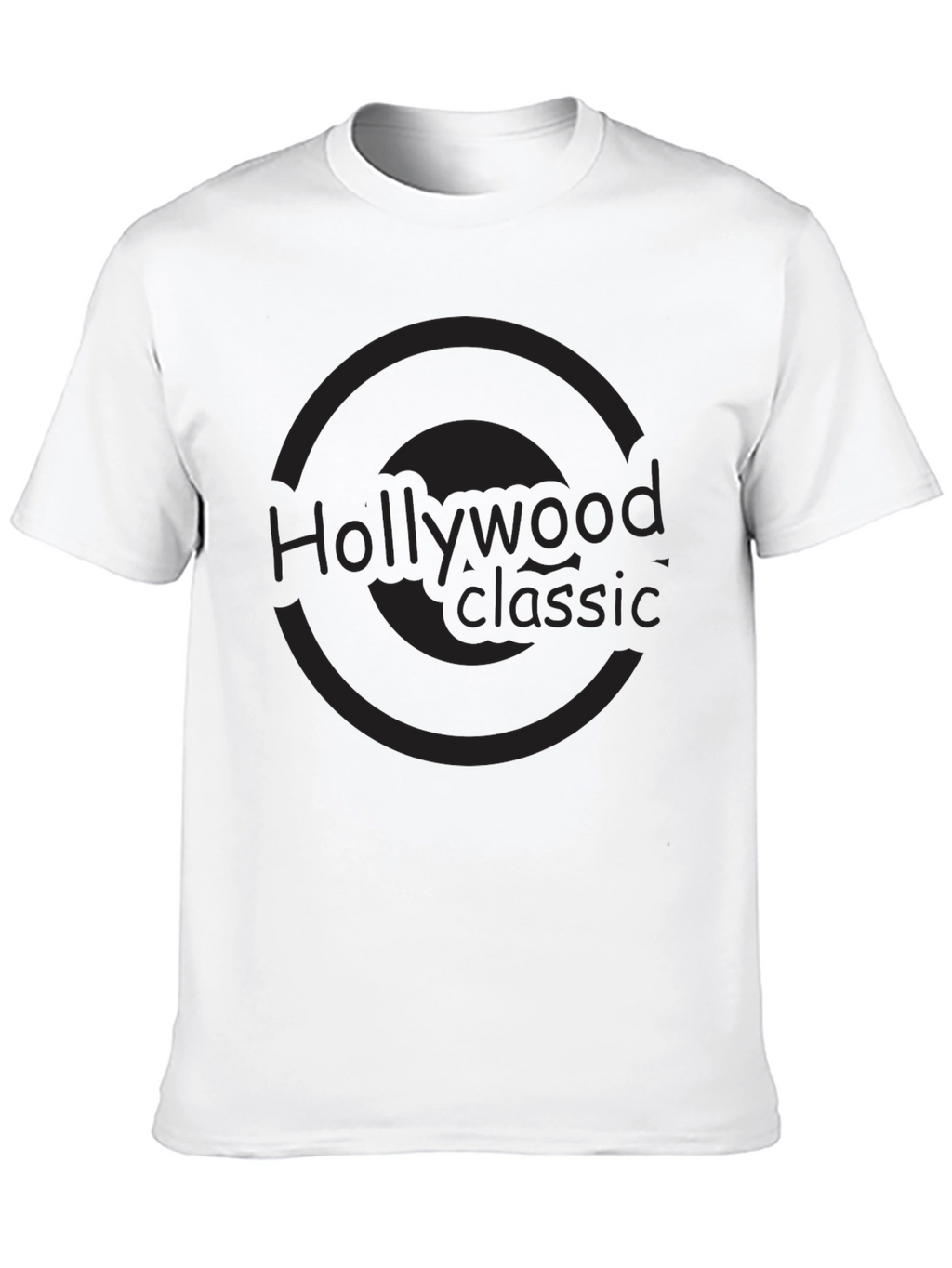 Hollywood Classic Black T-Shirt