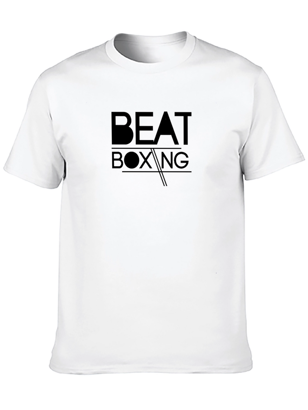 Black Beat Boxing Graphic T-Shirt