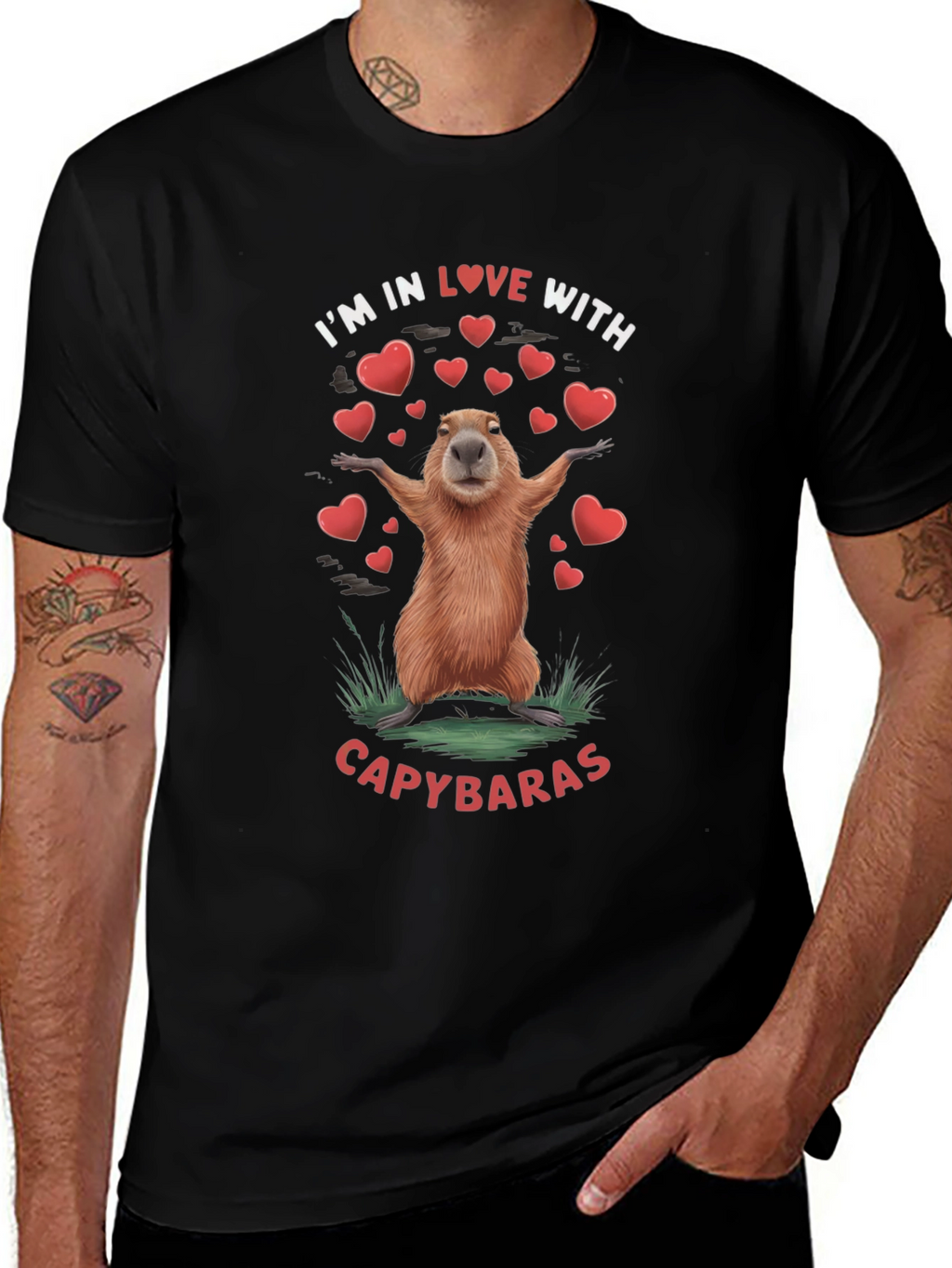 I Love Capybaras T-Shirt