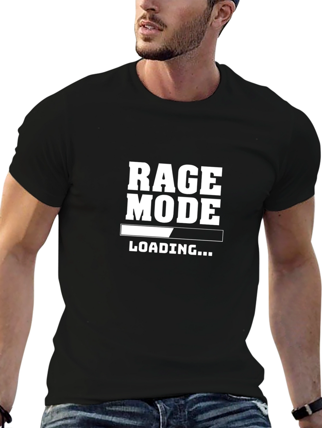 Rage Mode Loading T-Shirt - Funny Graphic Tee
