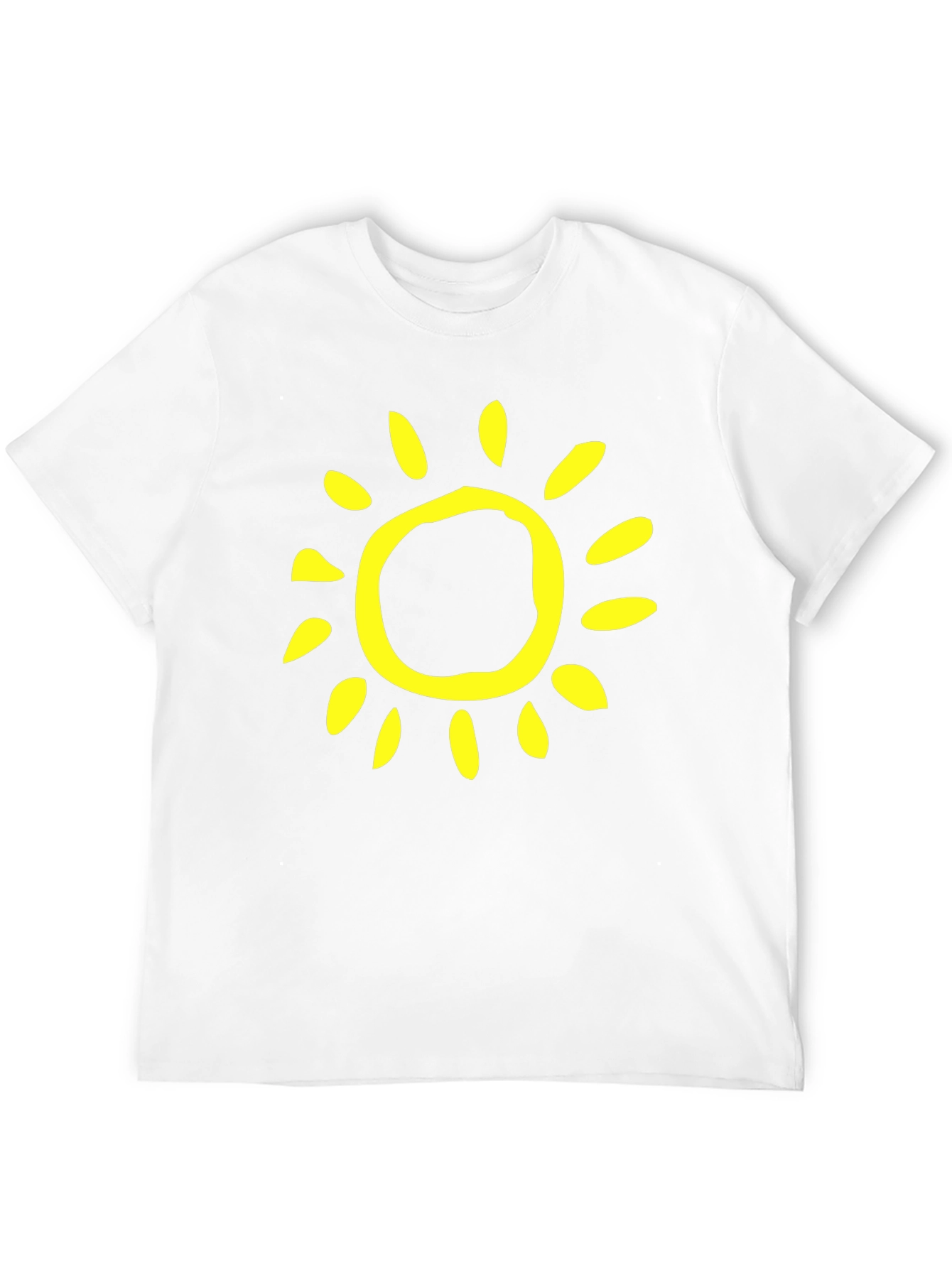 Sunny Day Black T-Shirt - Casual Style
