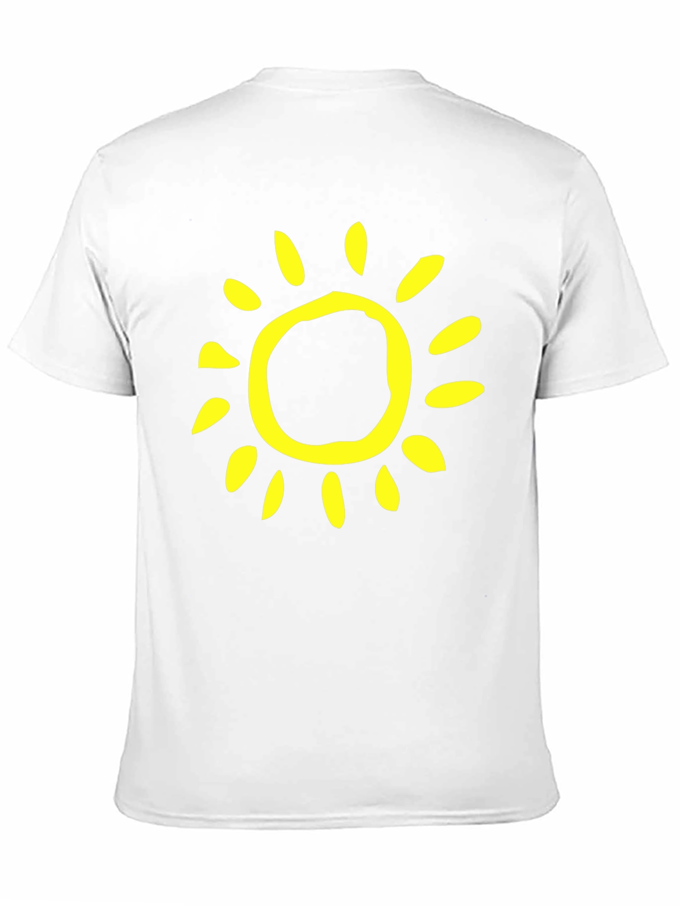 Sunny Day Black T-Shirt - Casual Style