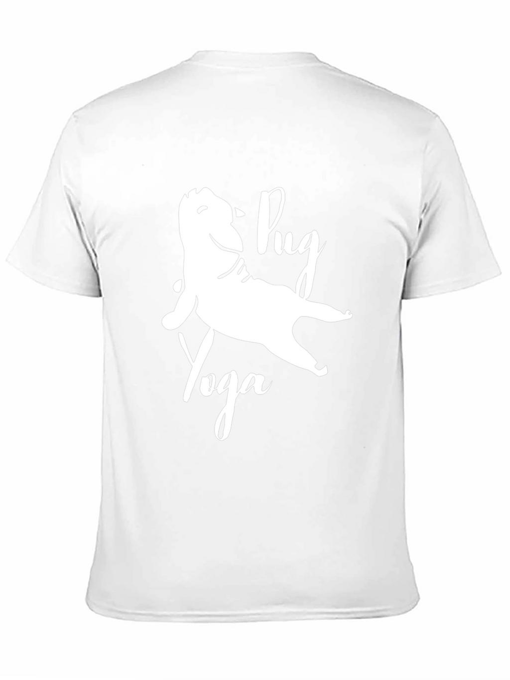 Pug Yoga Black Graphic Tee