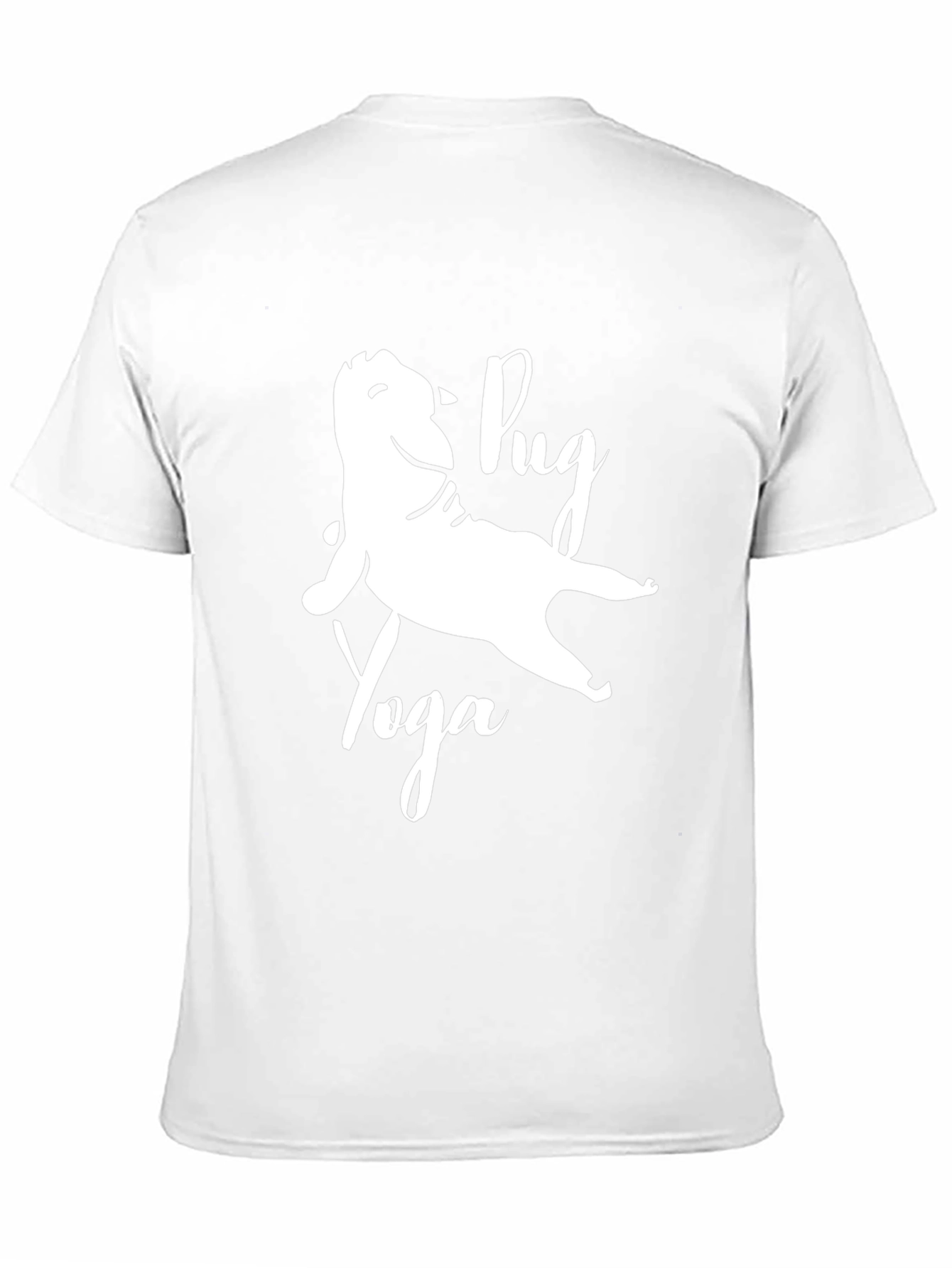 Pug Yoga Black Graphic Tee