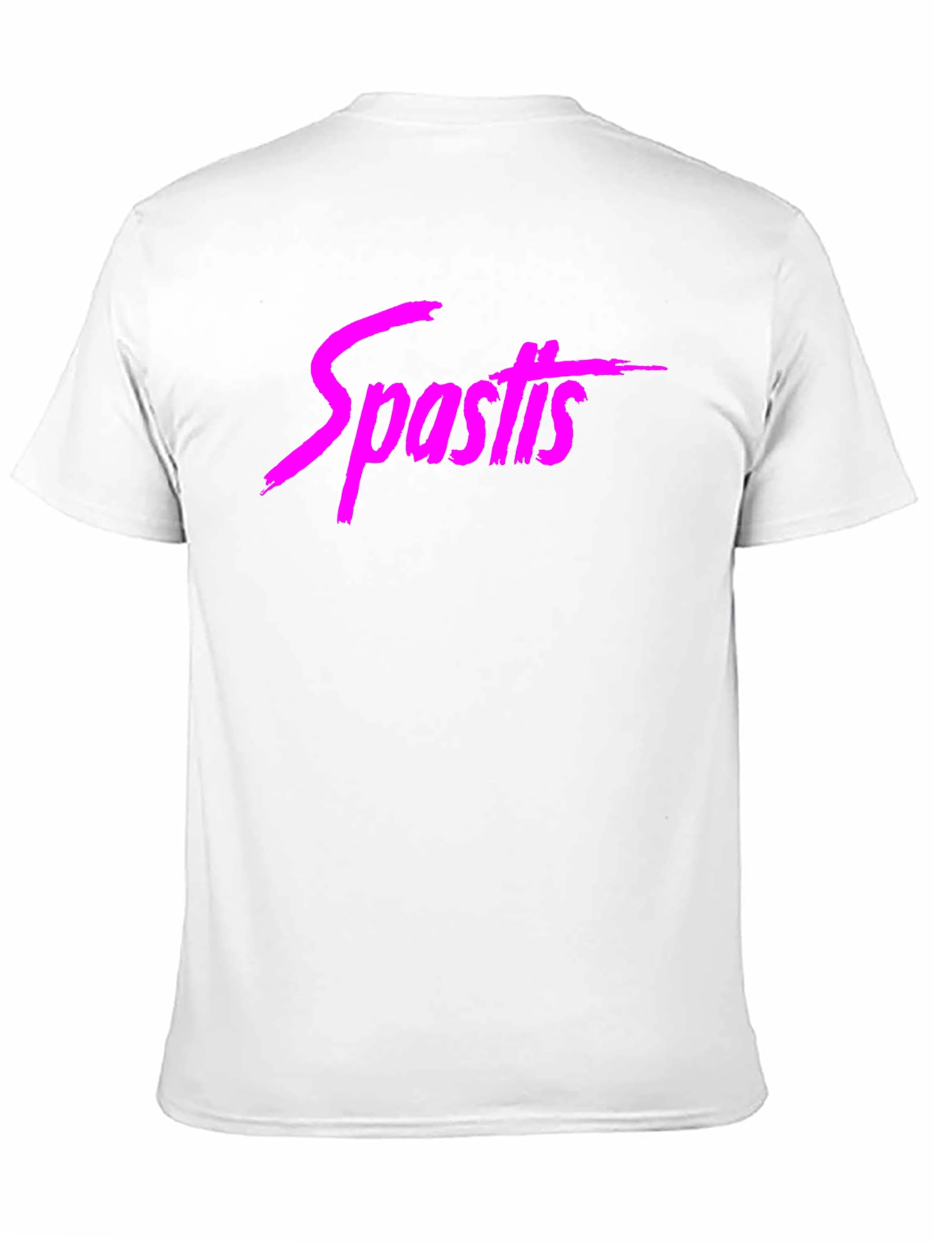 Spastis Graphic T-Shirt - Black Casual Style