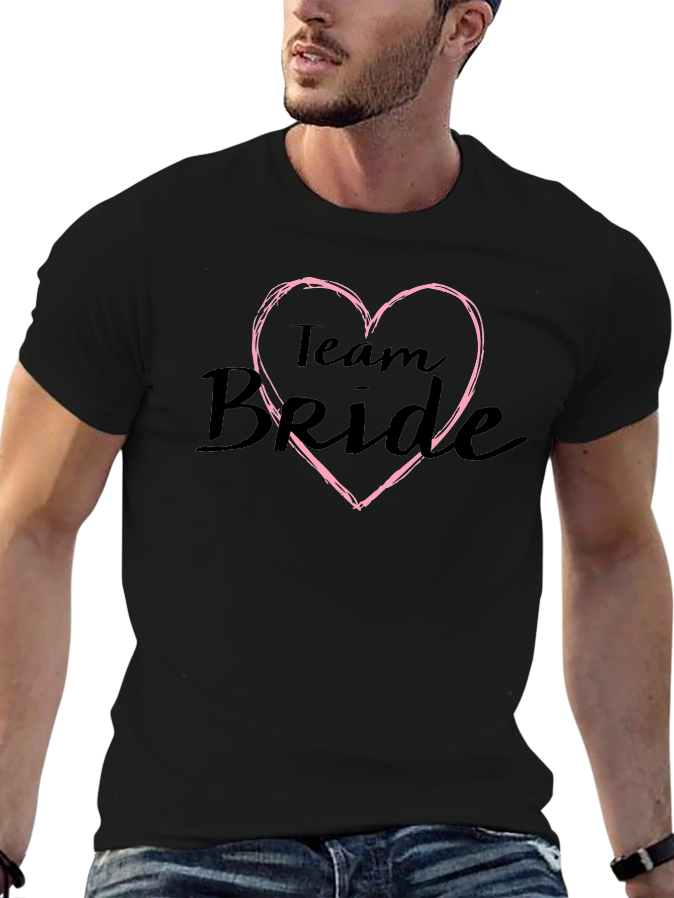 Team Bride Crew Neck Tee
