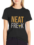 Neat Freak Graphic Tee - Stylish & Fun