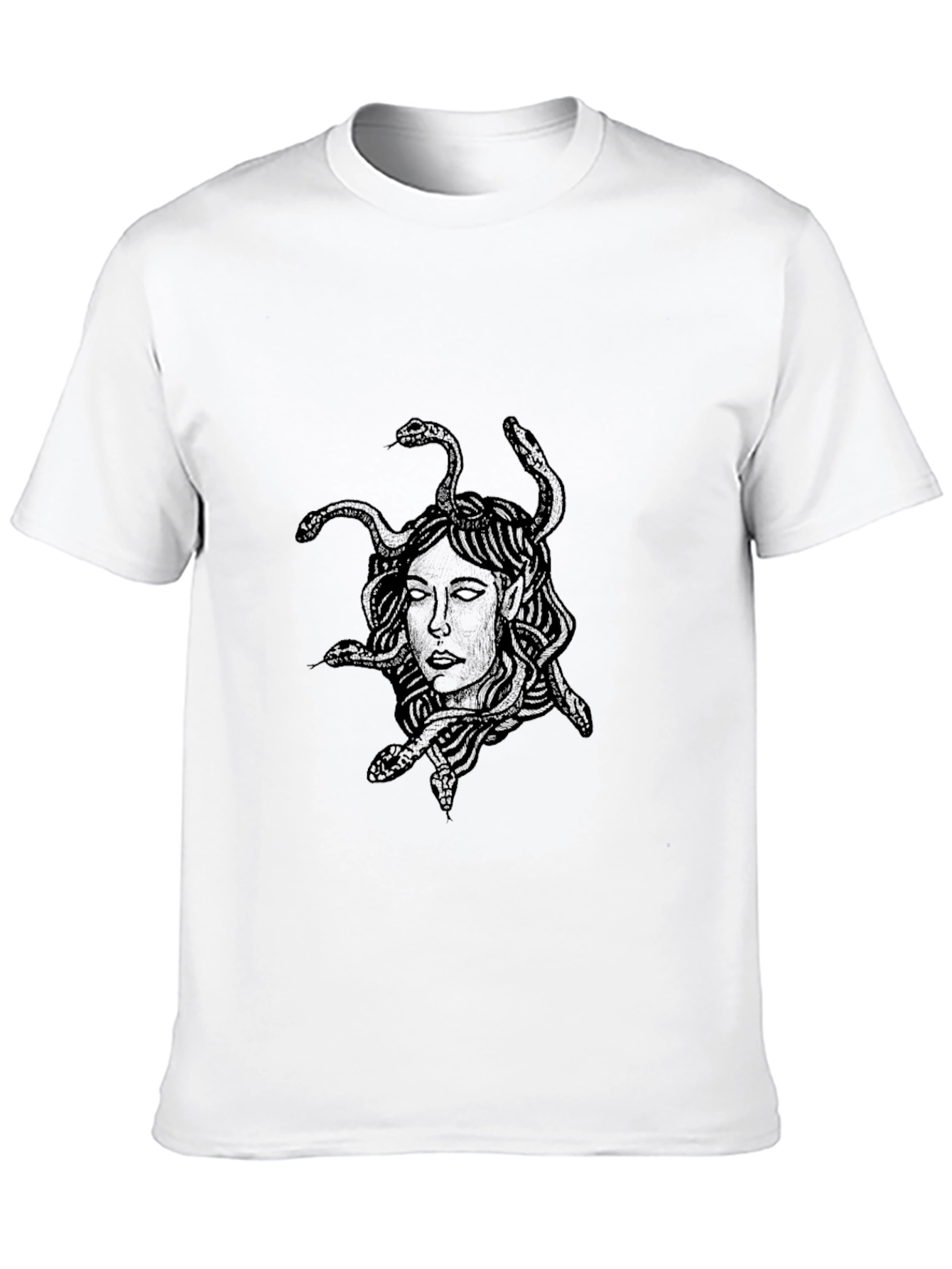 Medusa Graphic Black T-Shirt