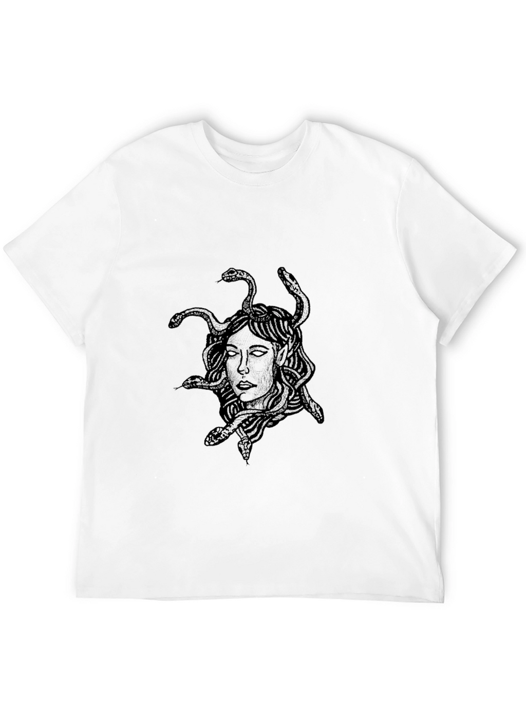 Medusa Graphic Black T-Shirt