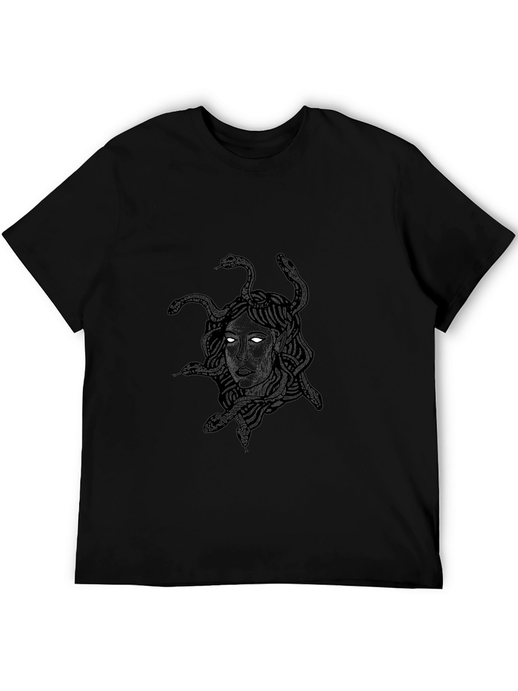Medusa Graphic Black T-Shirt