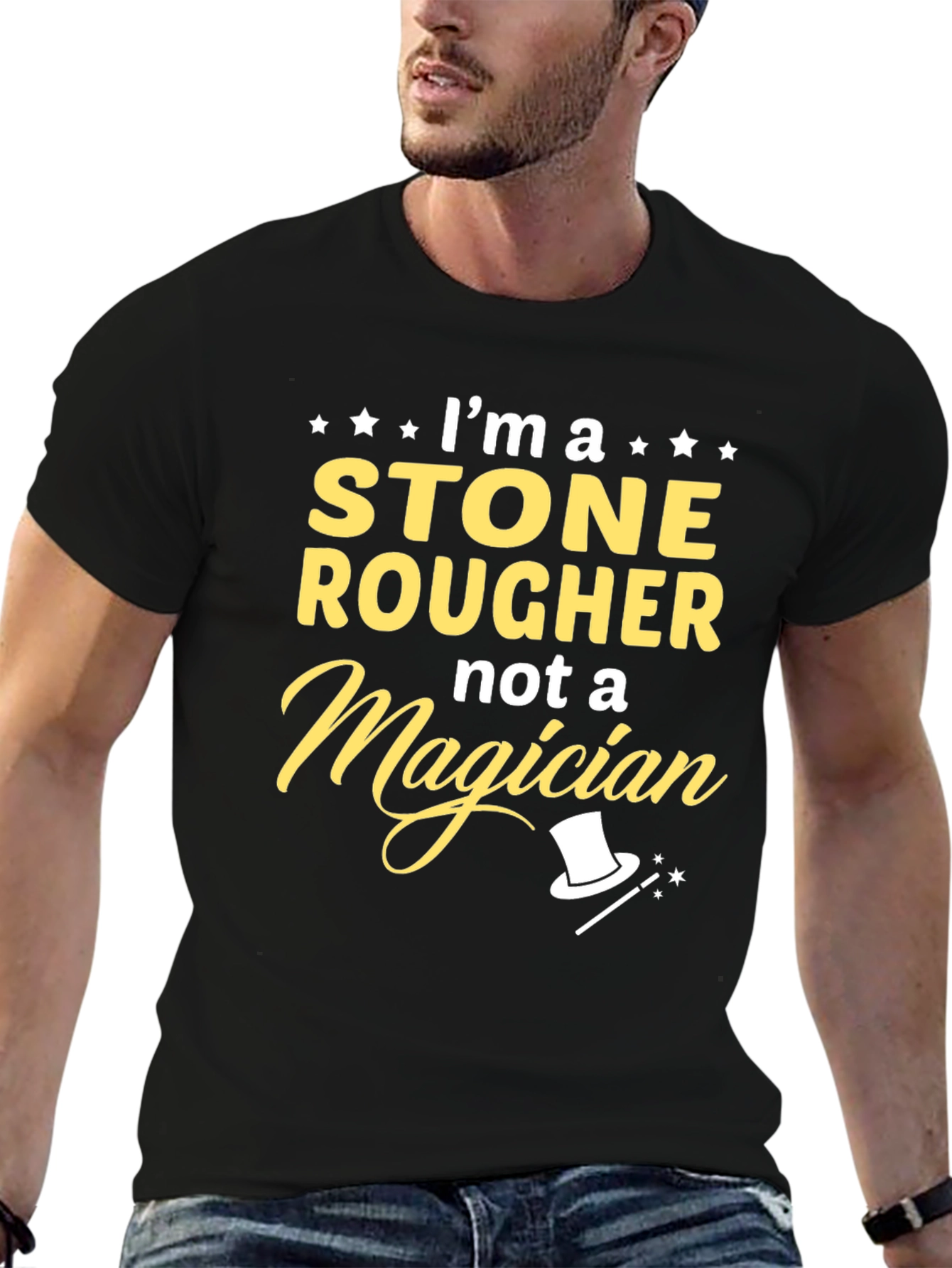 Stone Rougher T-Shirt - Not A Magician