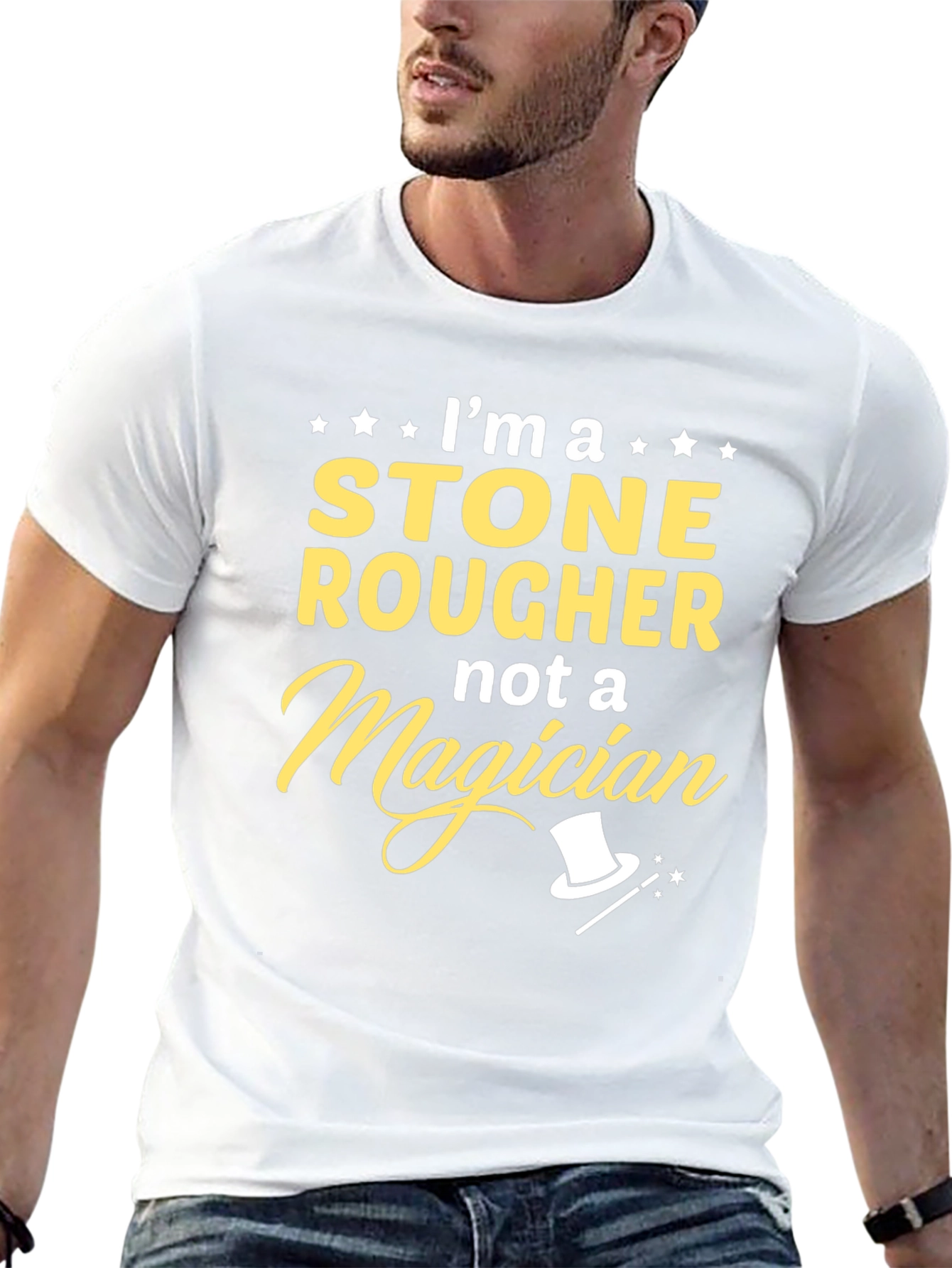 Stone Rougher T-Shirt - Not A Magician