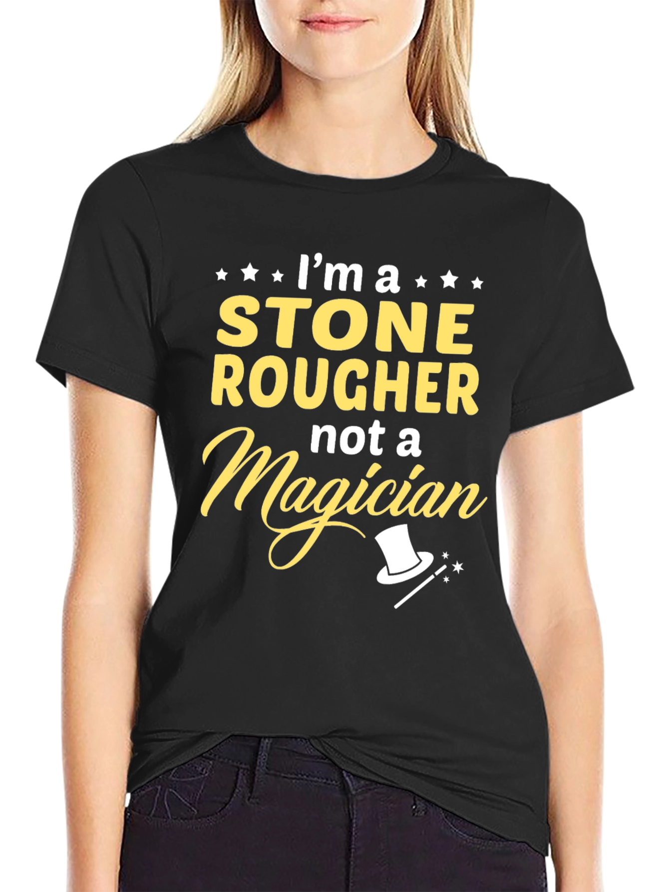 Stone Rougher T-Shirt - Not A Magician