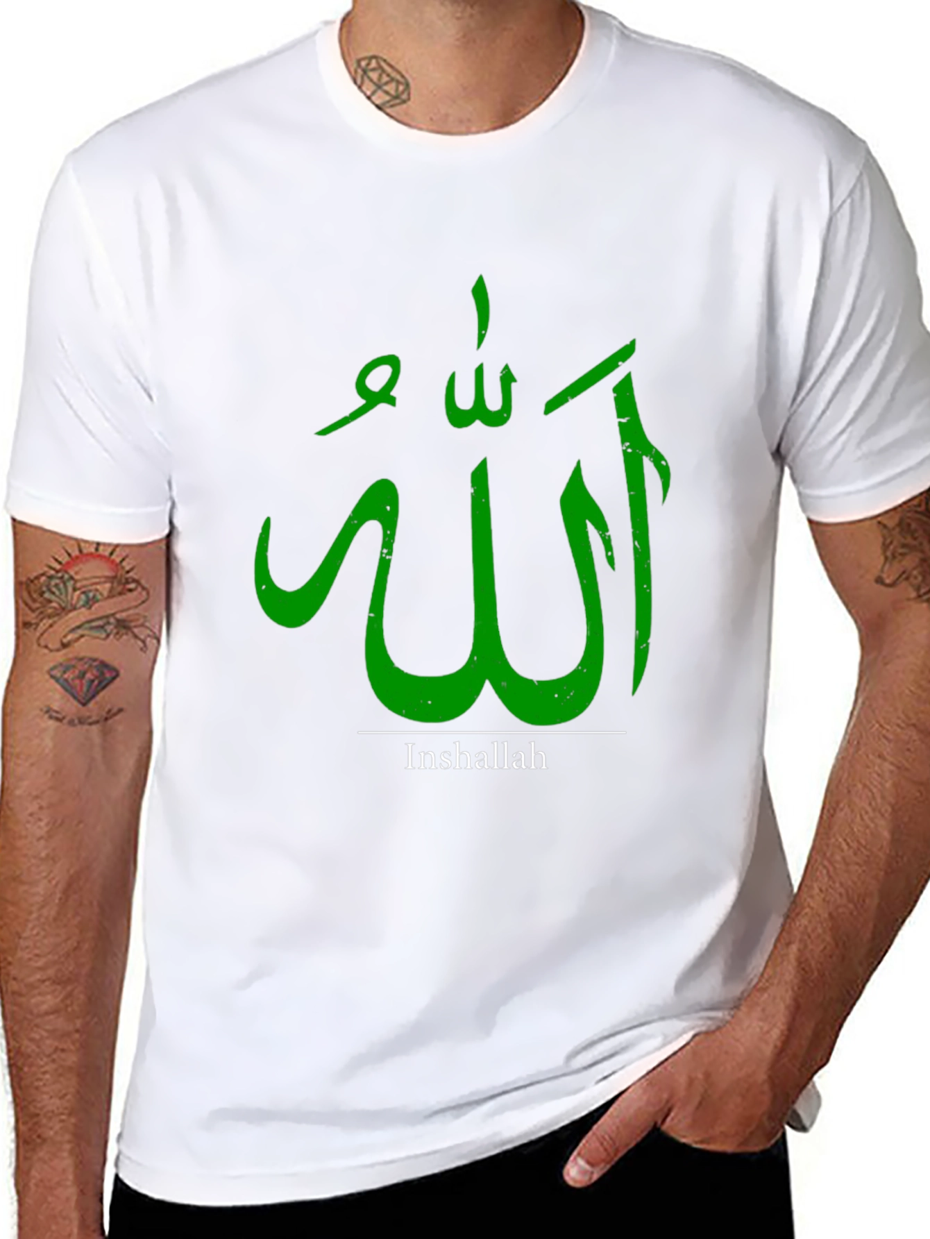 Allah Inshallah Graphic T-Shirt