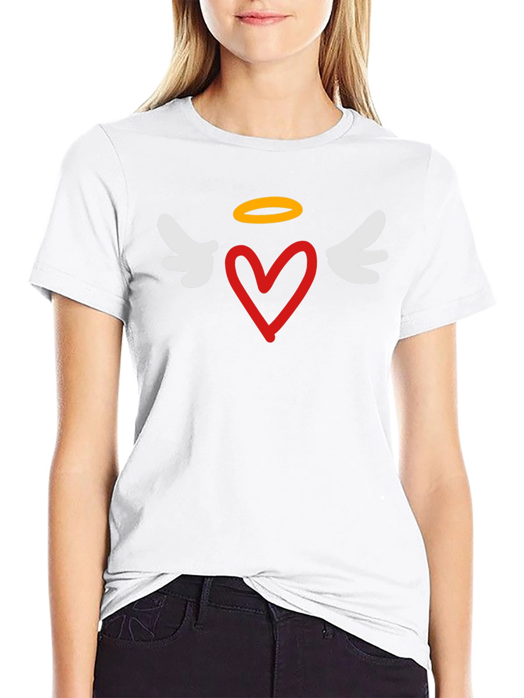 Angel Heart Graphic Tee