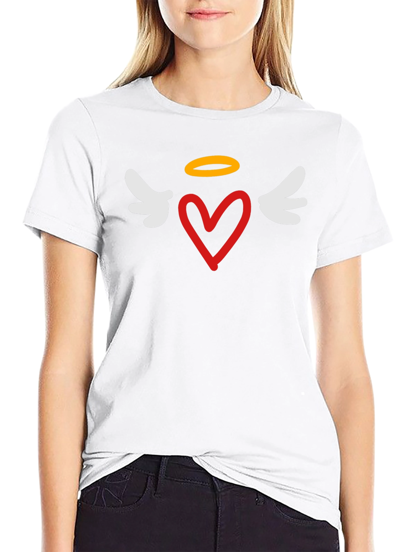 Angel Heart Graphic Tee