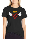 Angel Heart Graphic Tee