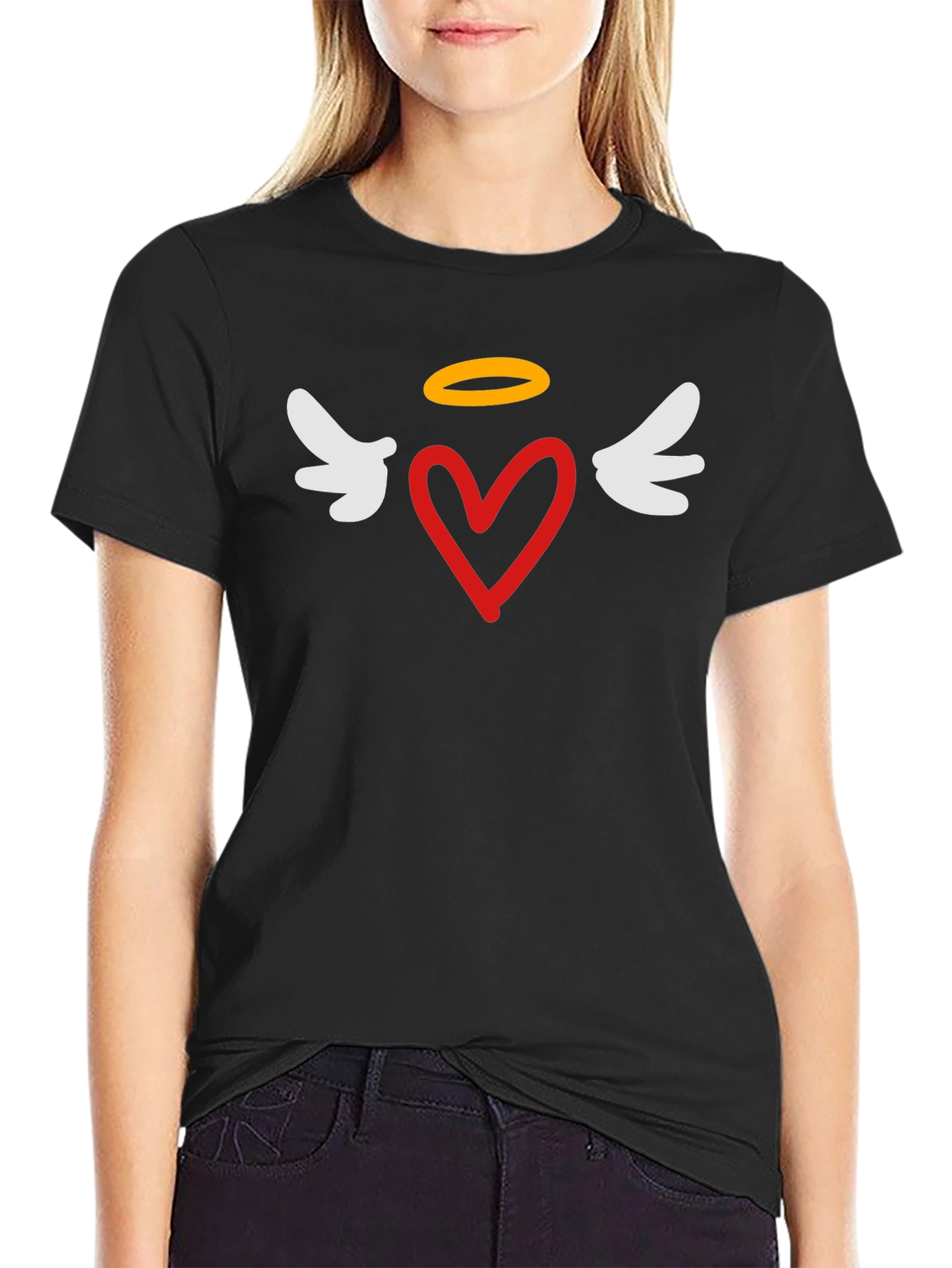 Angel Heart Graphic Tee