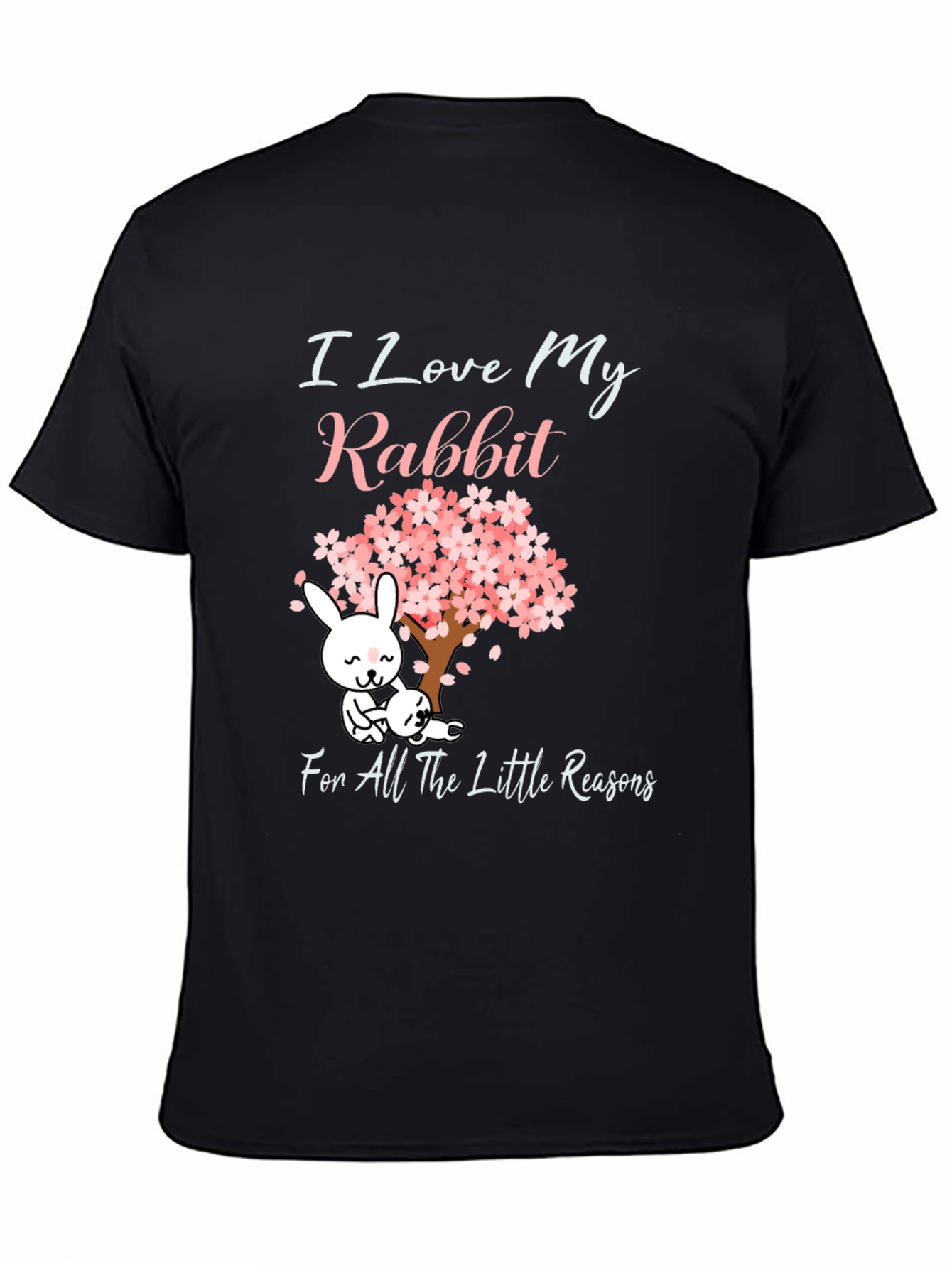 I Love My Rabbit Graphic T-Shirt