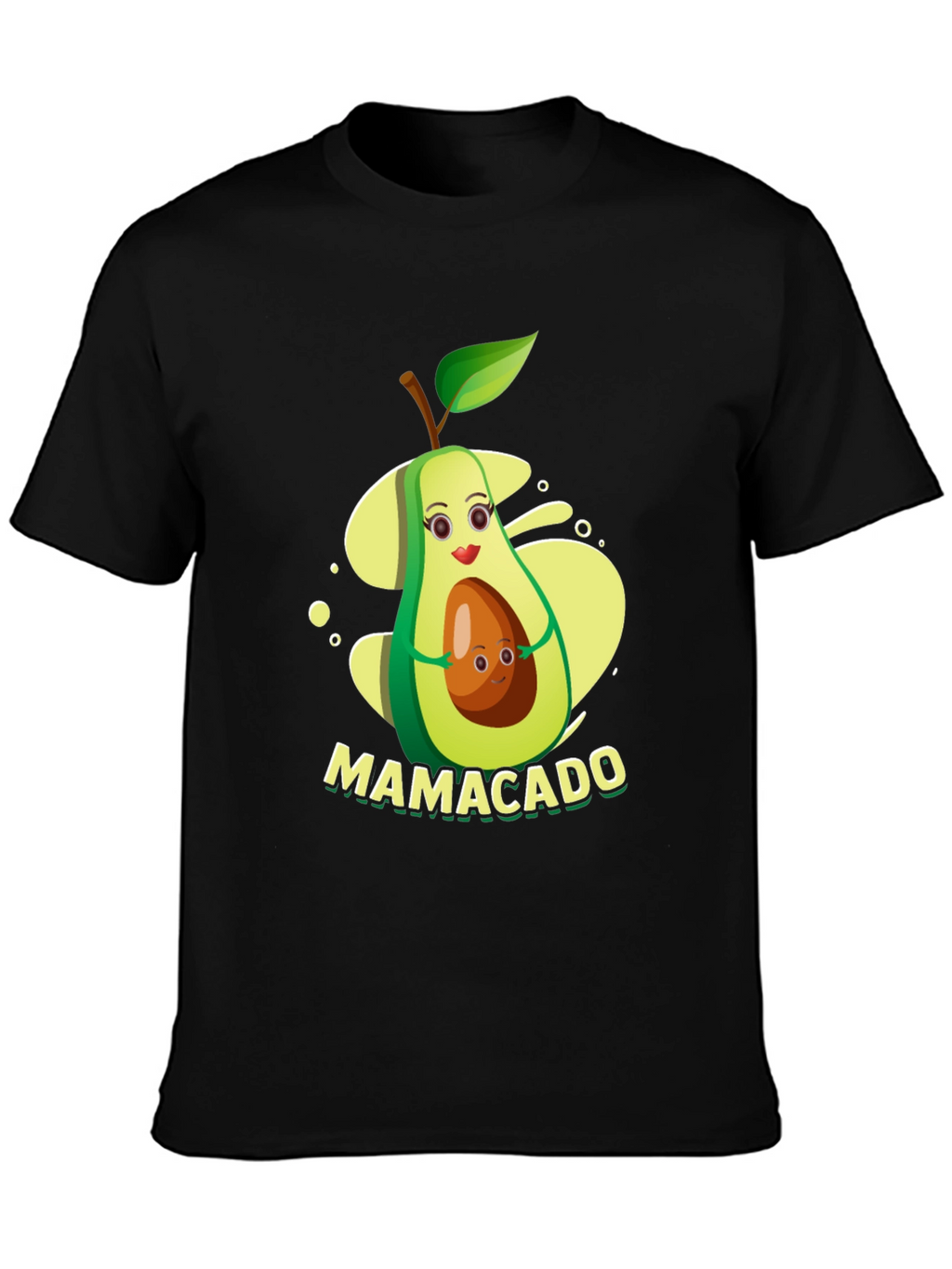 Mamacado T-Shirt - Avocado Mama & Baby Graphic Tee