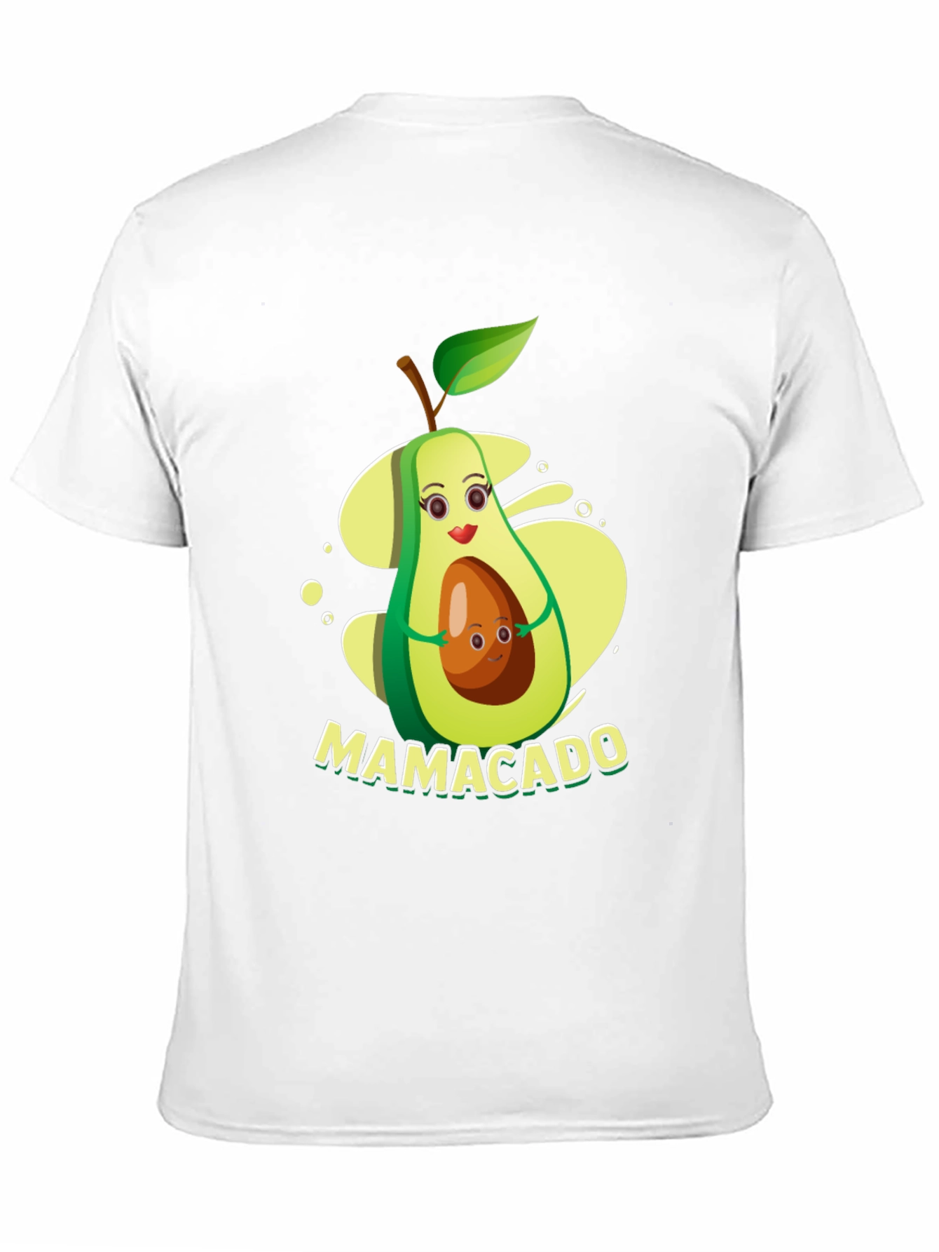 Mamacado T-Shirt - Avocado Mama & Baby Graphic Tee