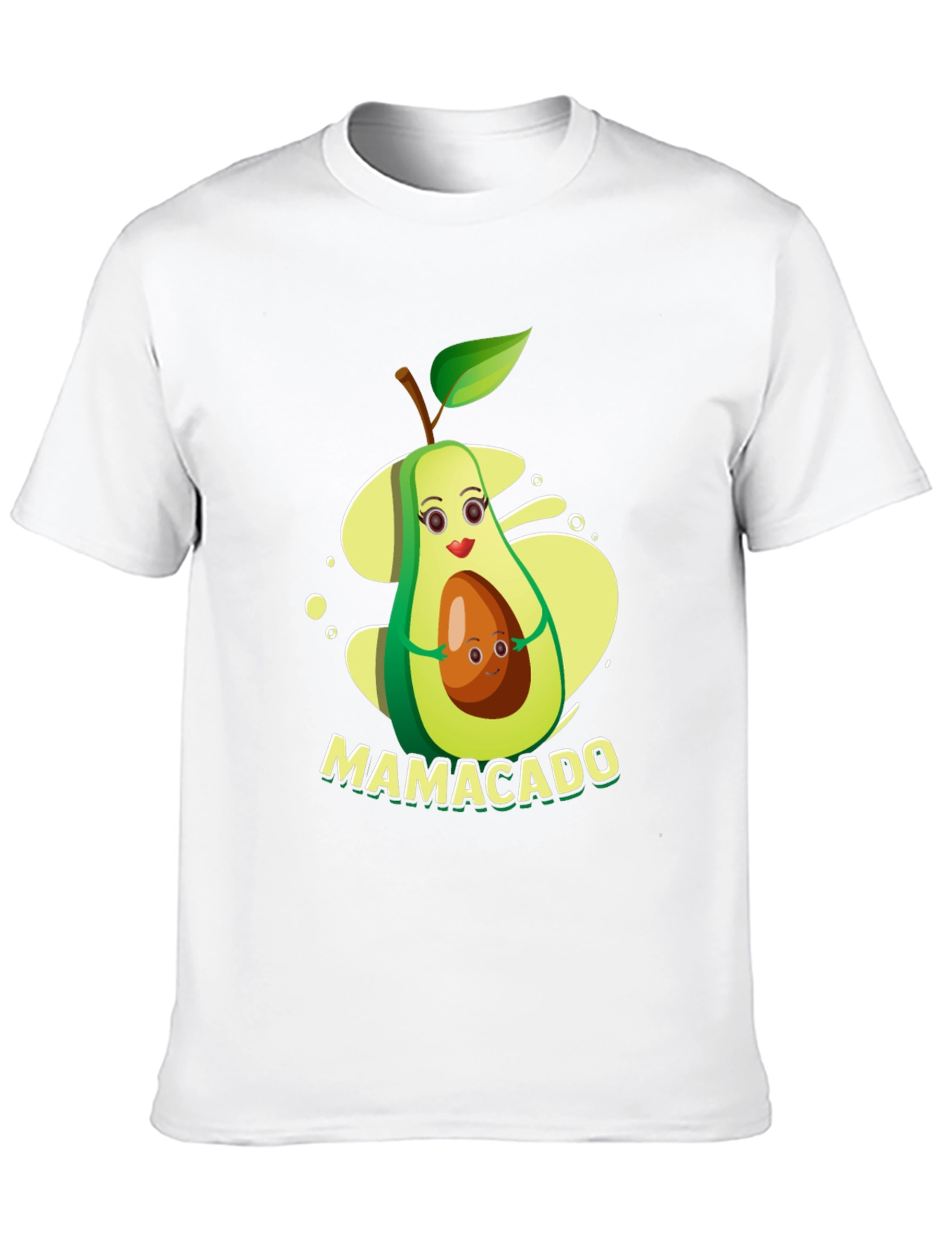 Mamacado T-Shirt - Avocado Mama & Baby Graphic Tee