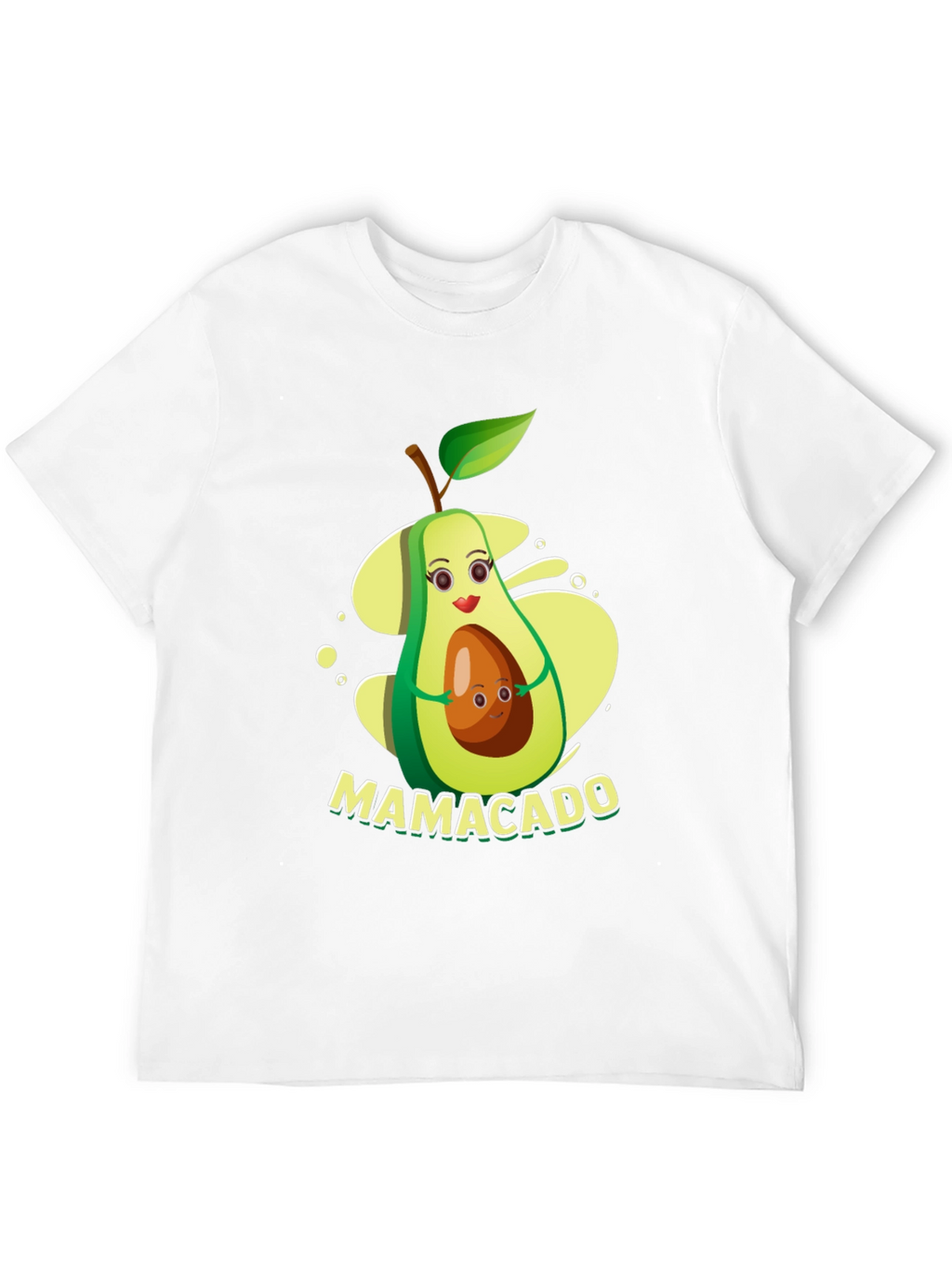 Mamacado T-Shirt - Avocado Mama & Baby Graphic Tee