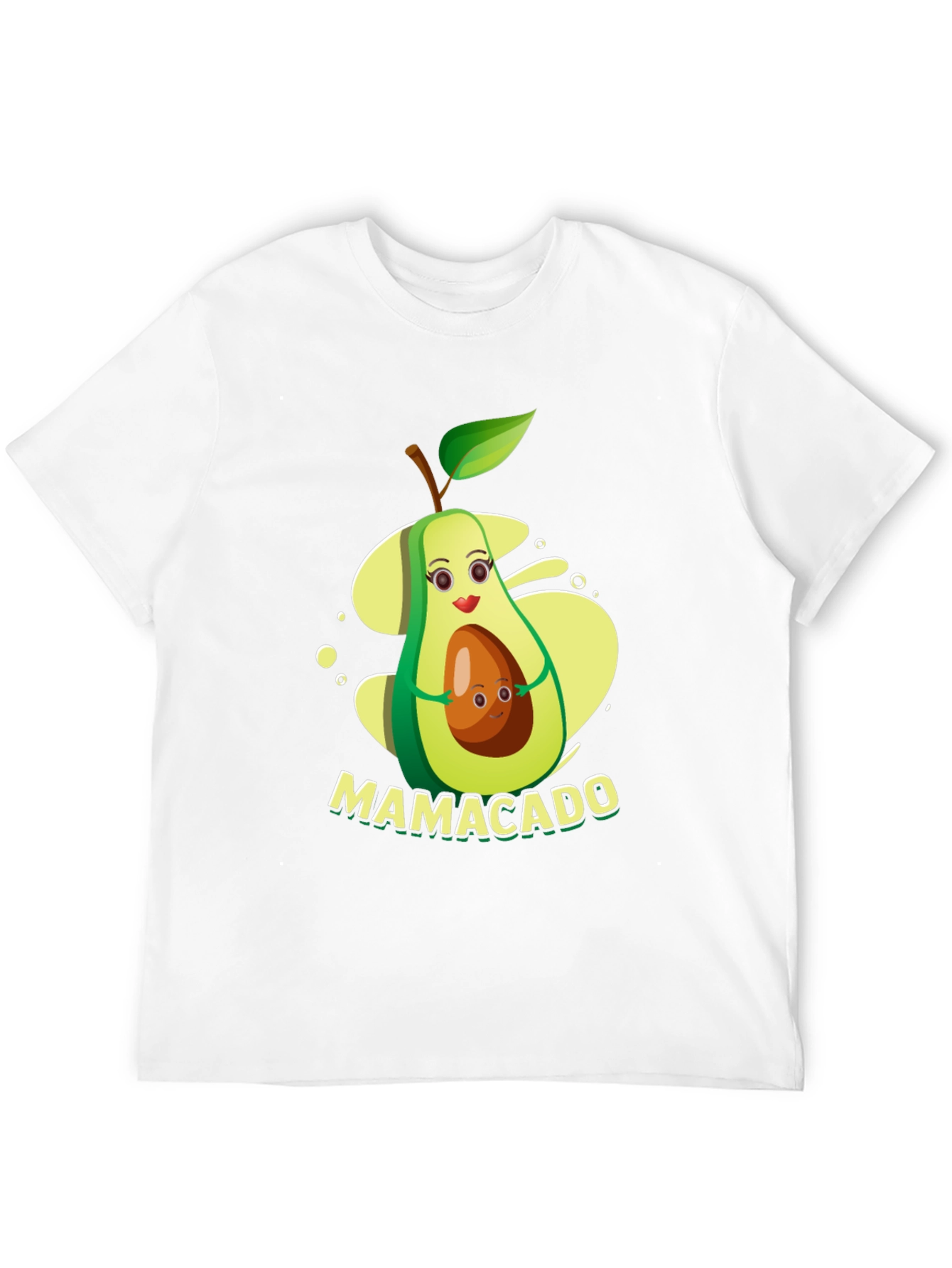 Mamacado T-Shirt - Avocado Mama & Baby Graphic Tee